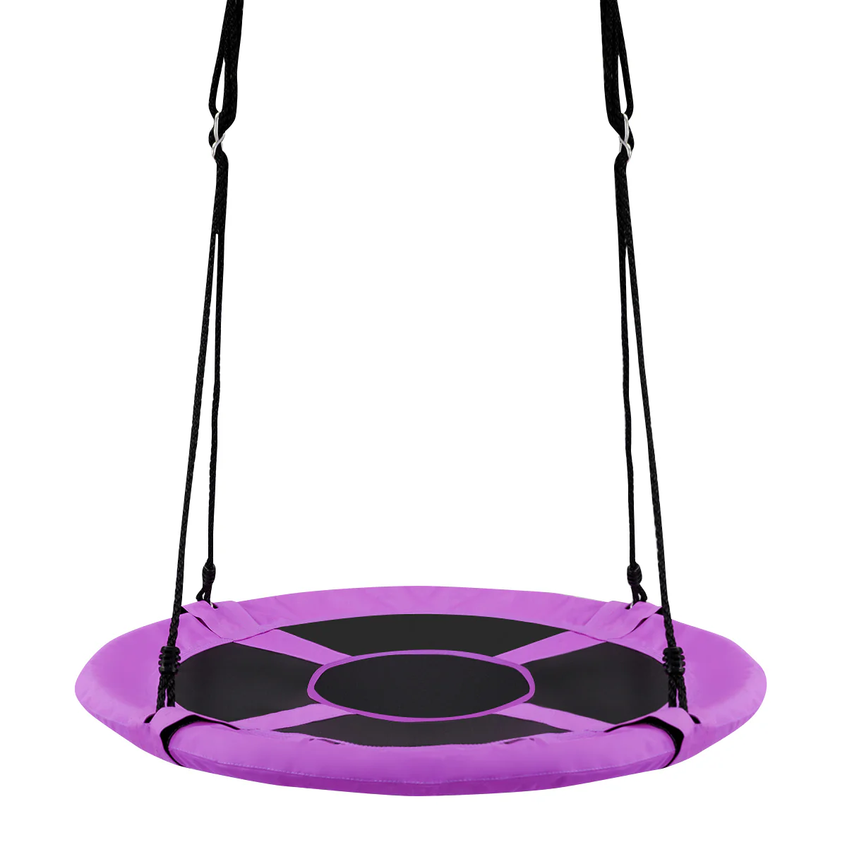 100cm Children Flying Saucer Tree Swing with Adjustable Rope - Image 31