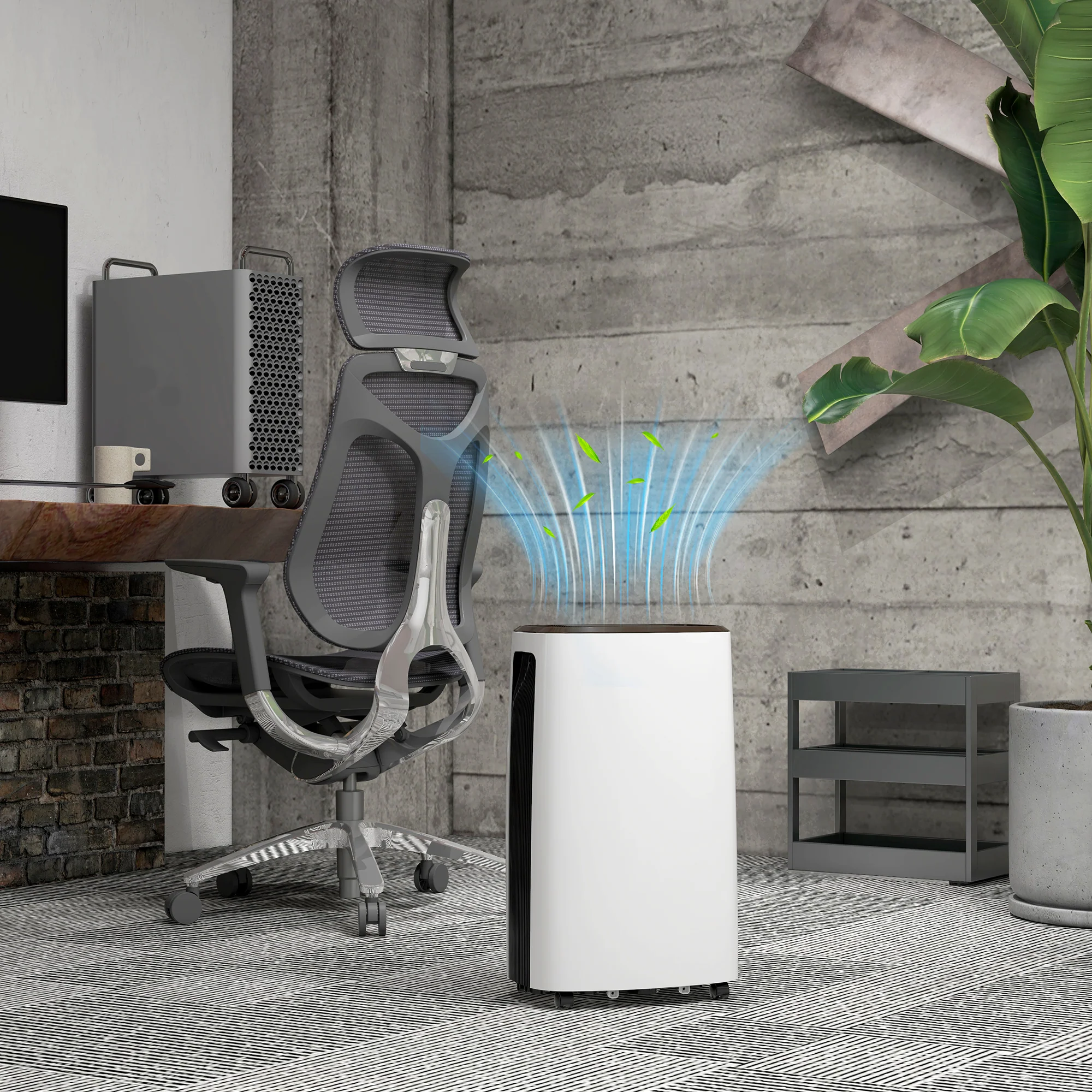 16L/Day Dehumidifier With 4L Water Tank, 24H Timer, Digital Humidity Display - Image 8