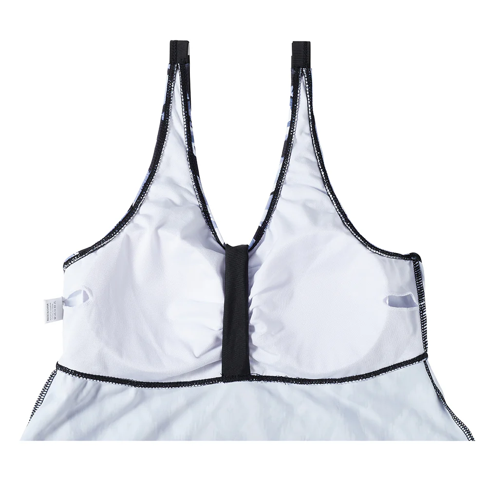 2 Piece Tankini Swimsuit With Double Shoulder Straps - Image 7