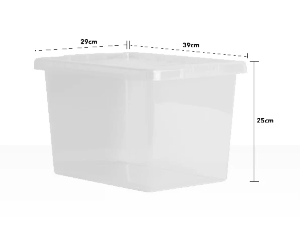 20L Crystal Box With Lid - Image 2