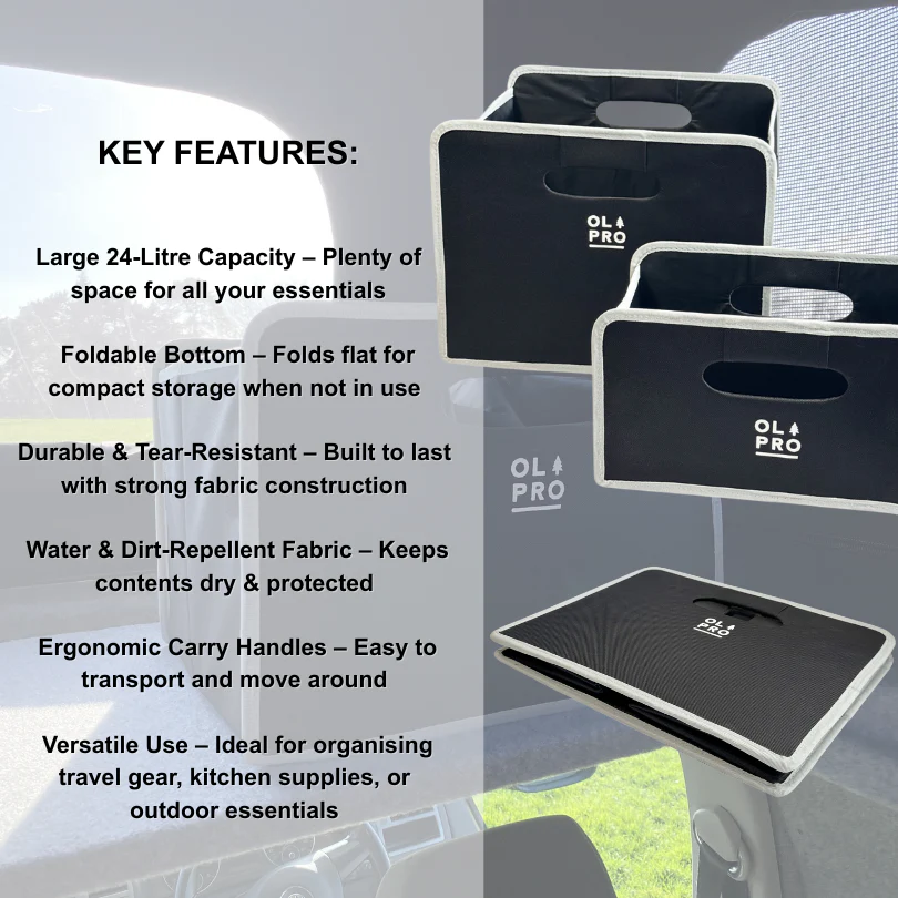 24L Folding Storage Box - Image 4