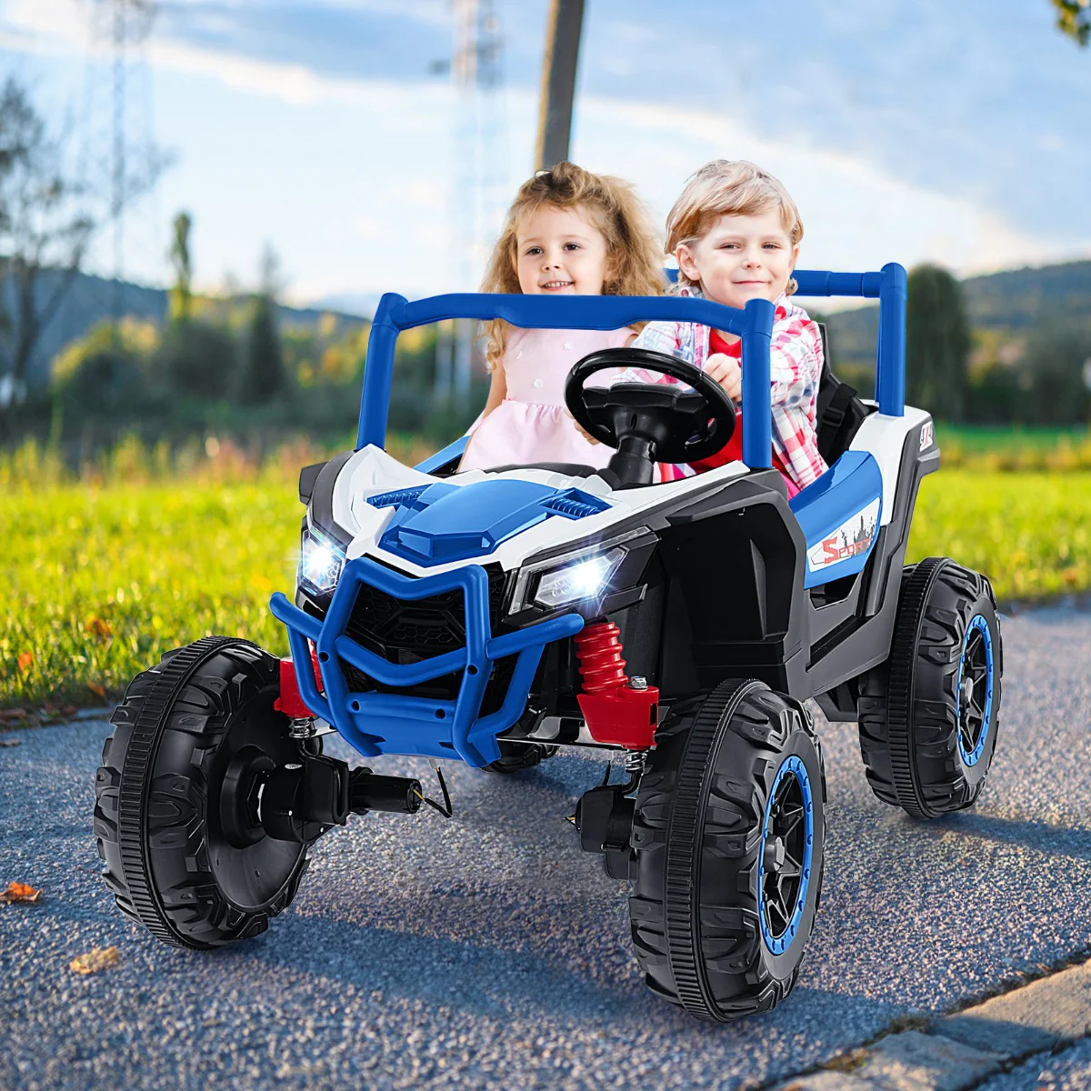 24V 2-Seater Ride On UTV for Kids 4WD/2WD Switchable with Remote & Music - Image 2
