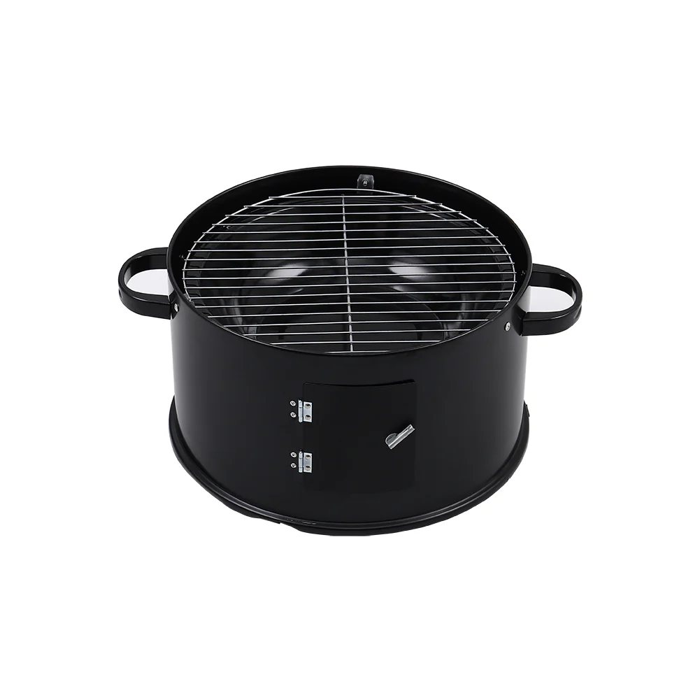 3-In-1 Portable Outdoor Charcoal BBQ Grill Smoker - Image 6