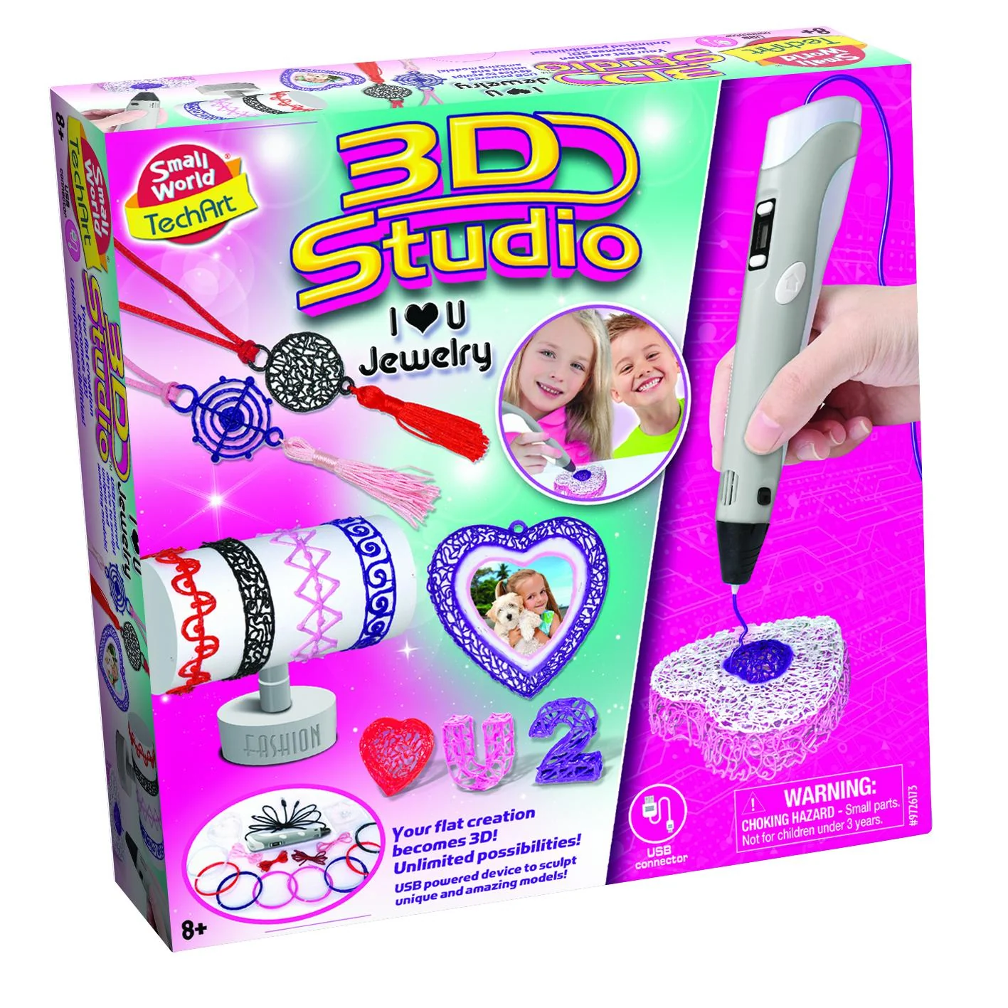 3D Pen Jewelry Art