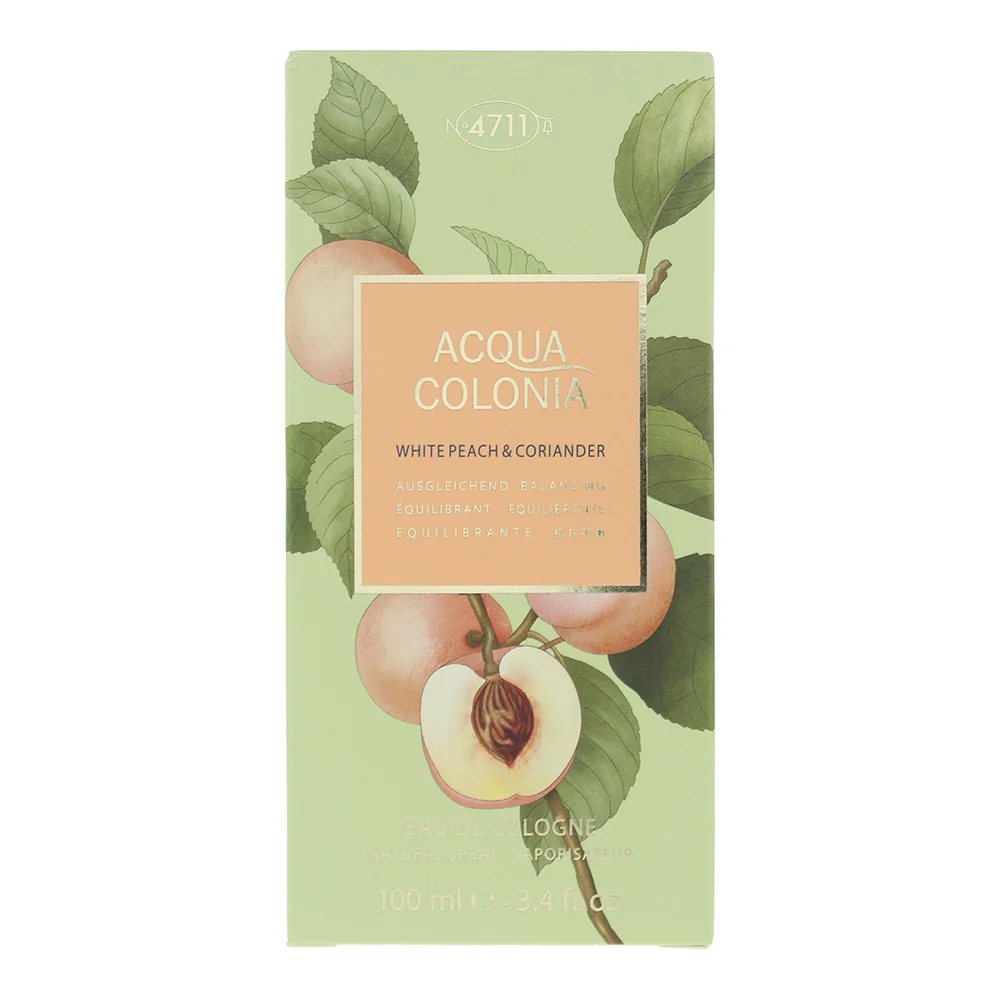 4711 Acqua Colonia White & Coriander Eau de Cologne 100ml - Image 3