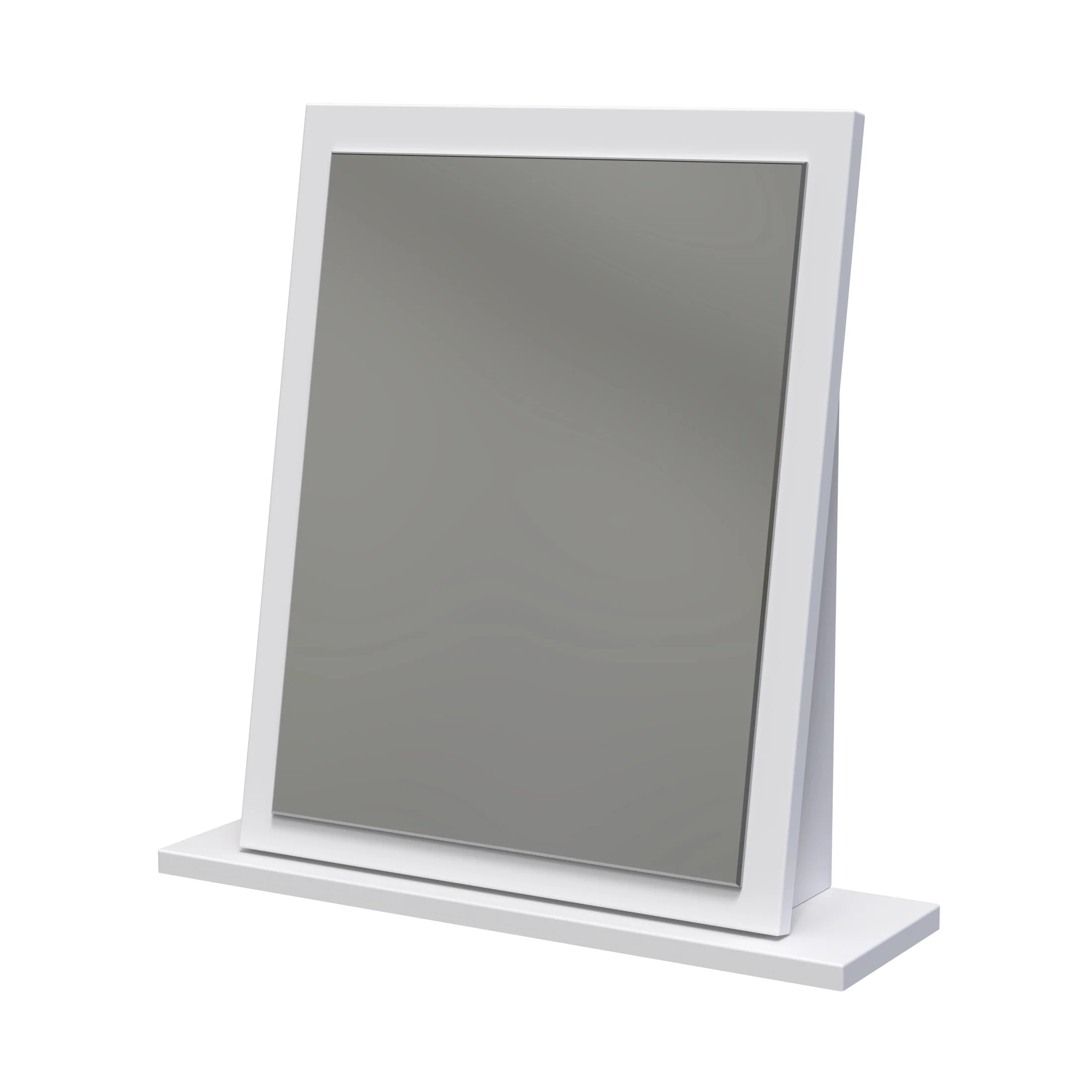 Glitz  Dressing Table Mirror  - Grey Matt - Image 3