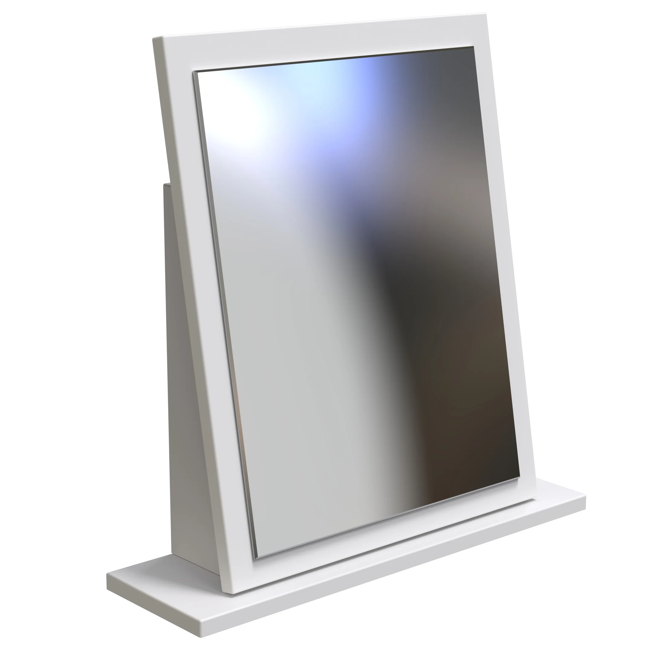Glitz  Dressing Table Mirror  - Grey Matt - Image 4