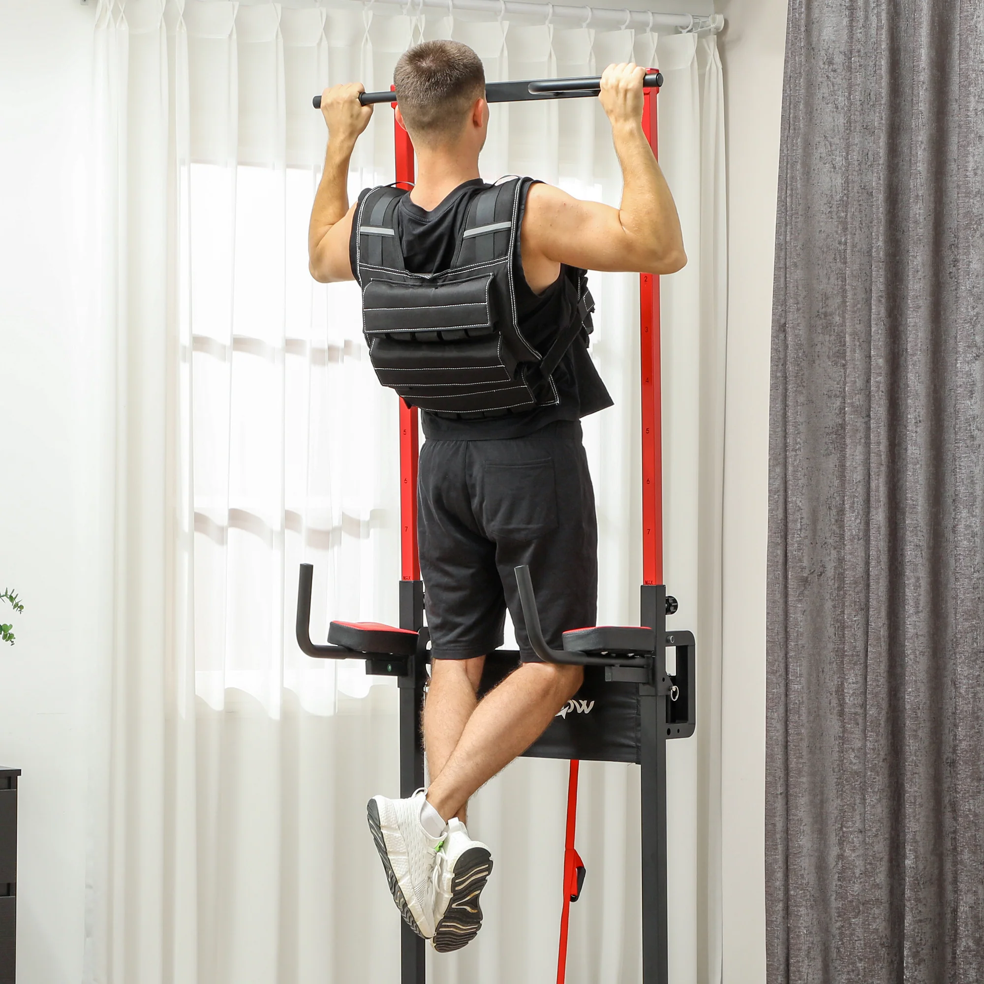 Adjustable Weighted Vest With Metal Weights, Running Weight Vest - Image 11