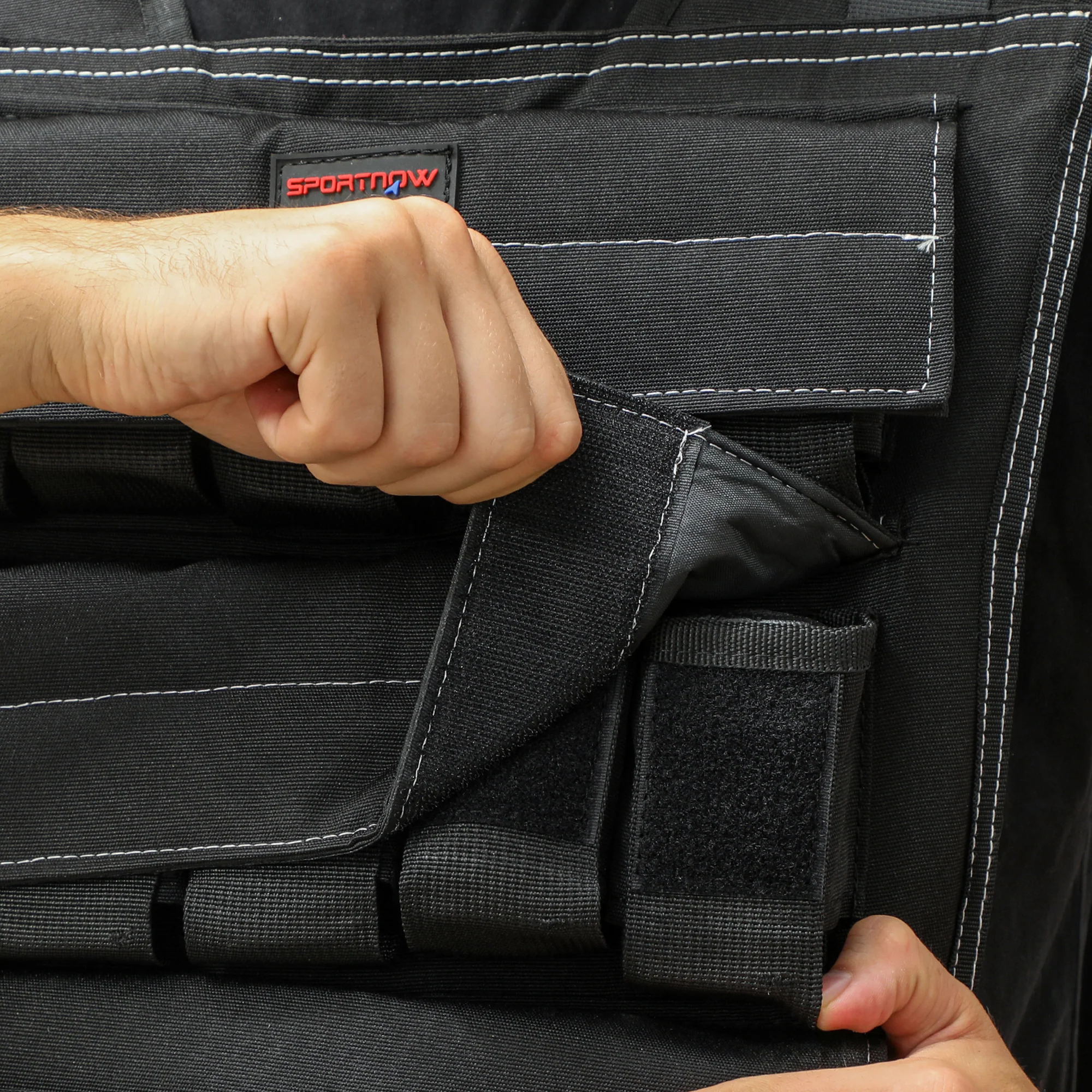 Adjustable Weighted Vest With Metal Weights, Running Weight Vest - Image 17