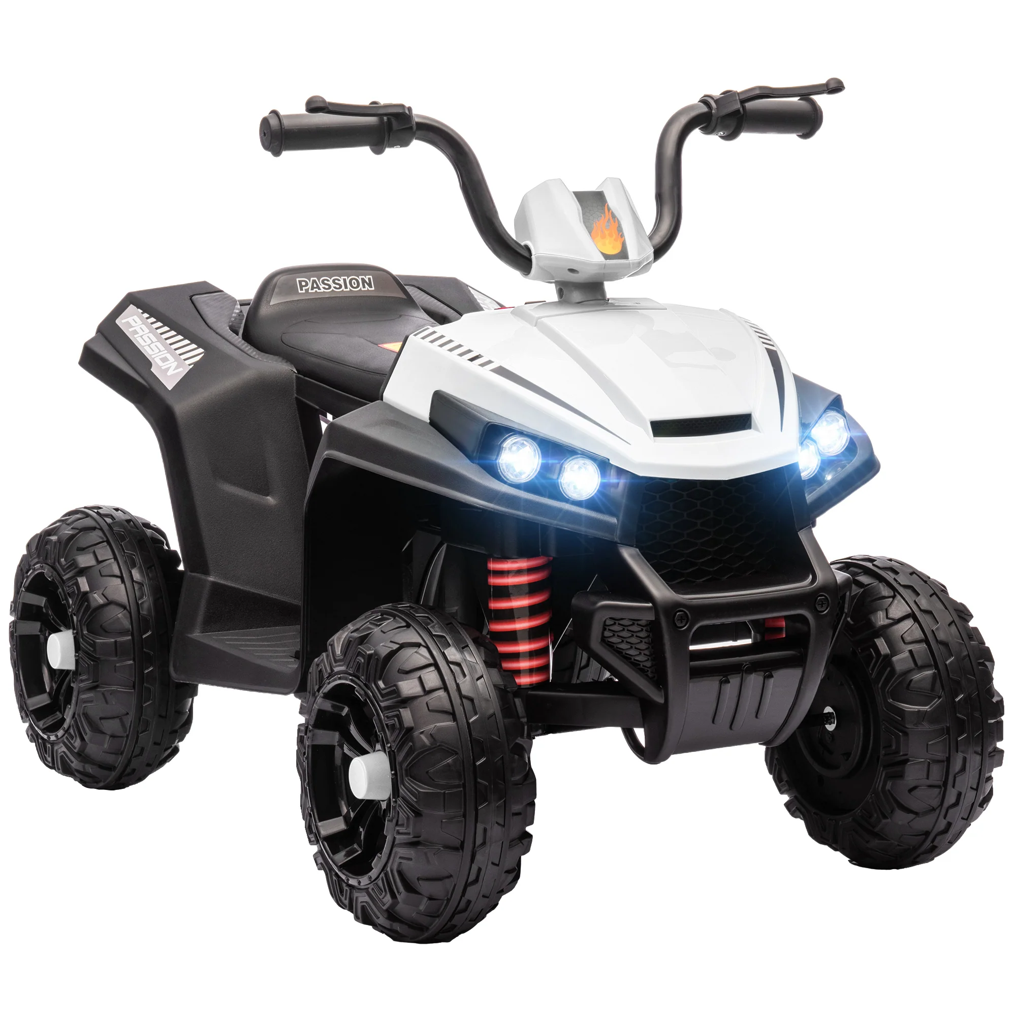 AIYAPLAY 12V Kids Electric Quad Bike With 4 Wheels Spring Suspension - Image 10