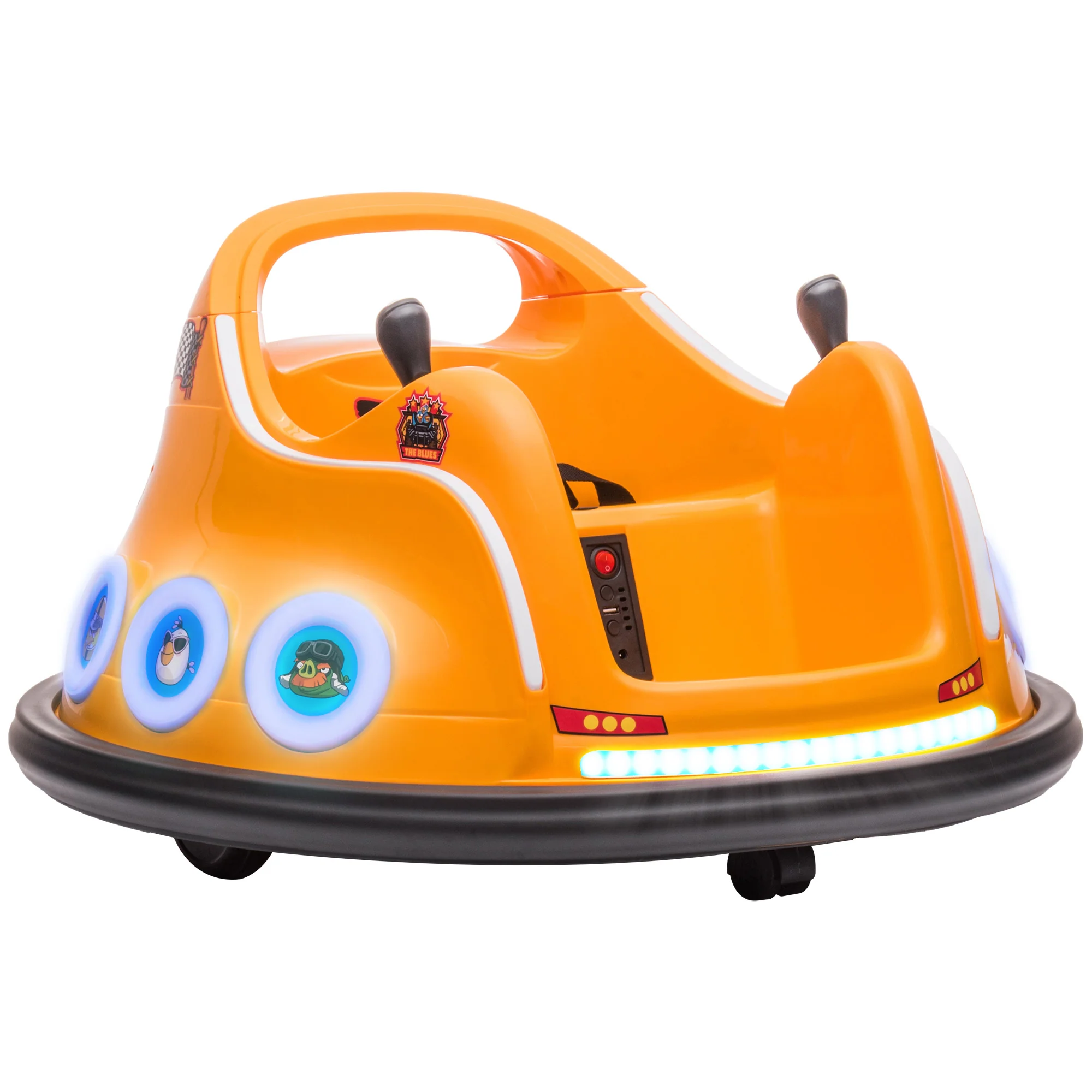 AIYAPLAY Angry Bird Licensed Bumper Car for Kids w/ Joysticks - Image 10