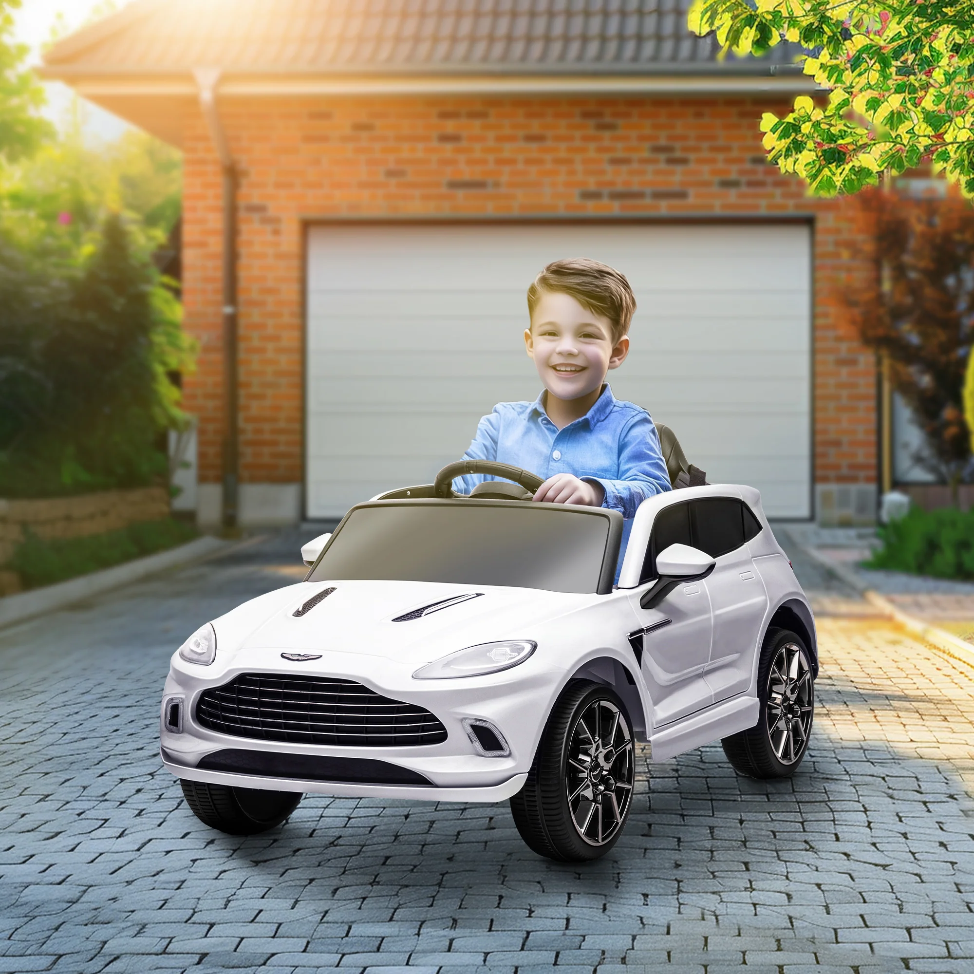 AIYAPLAY Aston Martin DBX Licensed 12V Kids Electric Car w/ Remote - Image 20