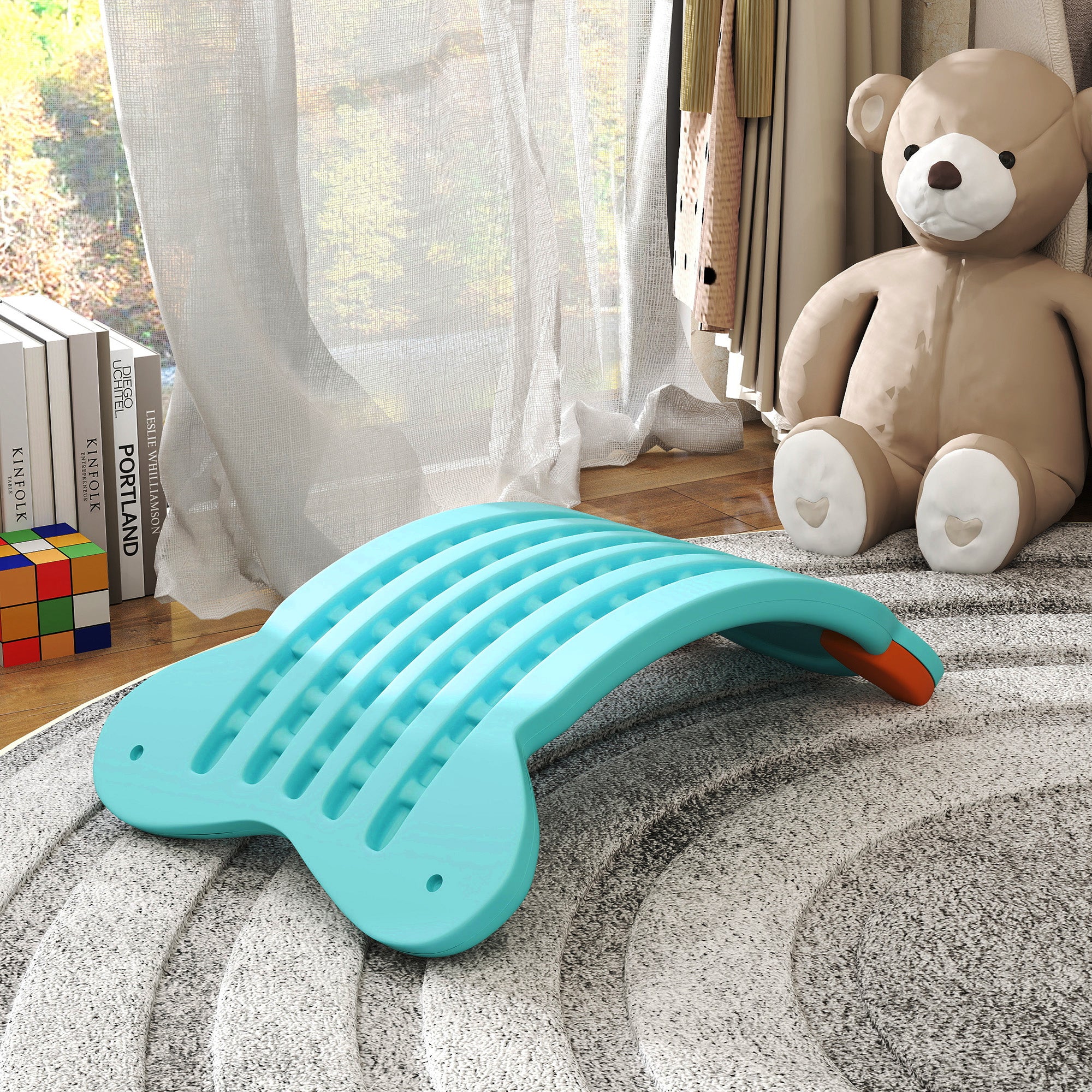 AIYAPLAY Balance Board For Kids Balance Training & Sensory Play - Yellow/Pink/Blue - Image 16