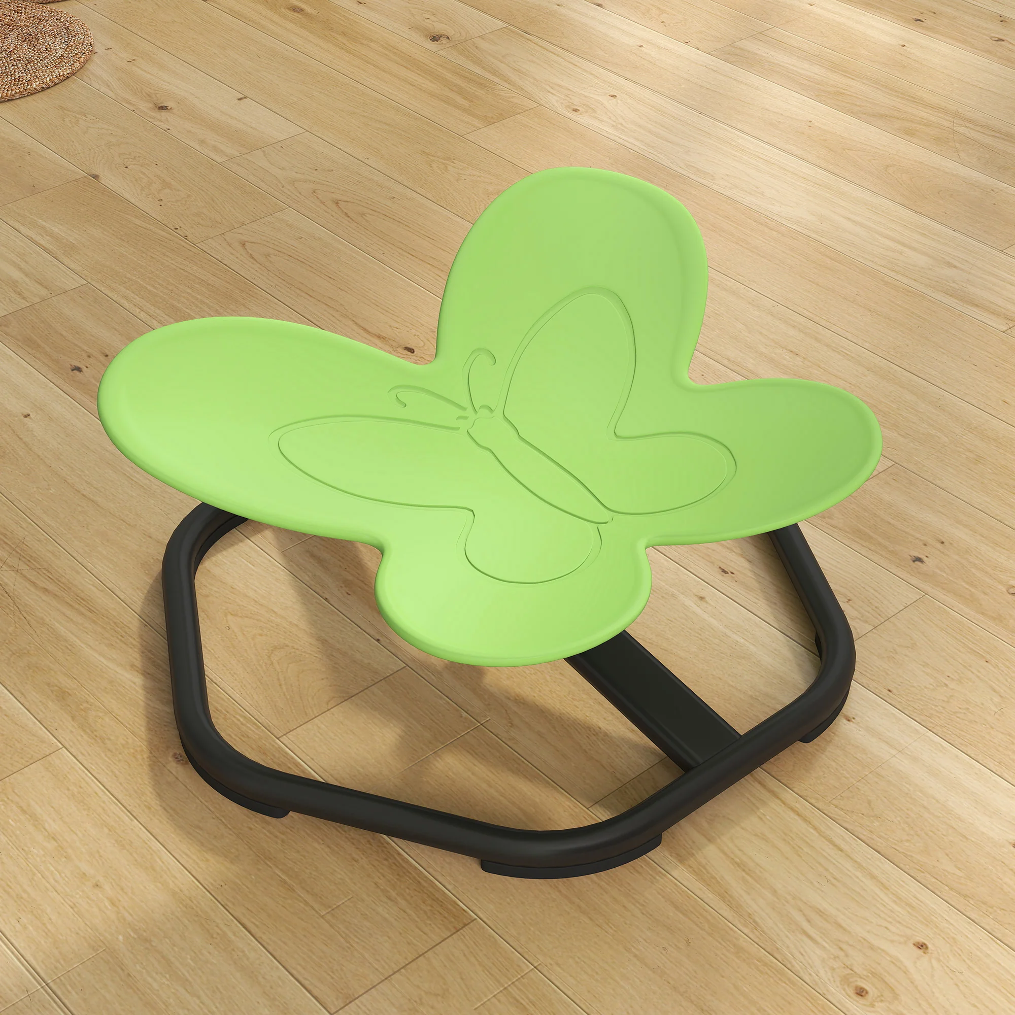 AIYAPLAY Butterfly-Shaped Kids Swivel Chair, Sensory Spinning Chair - Image 16