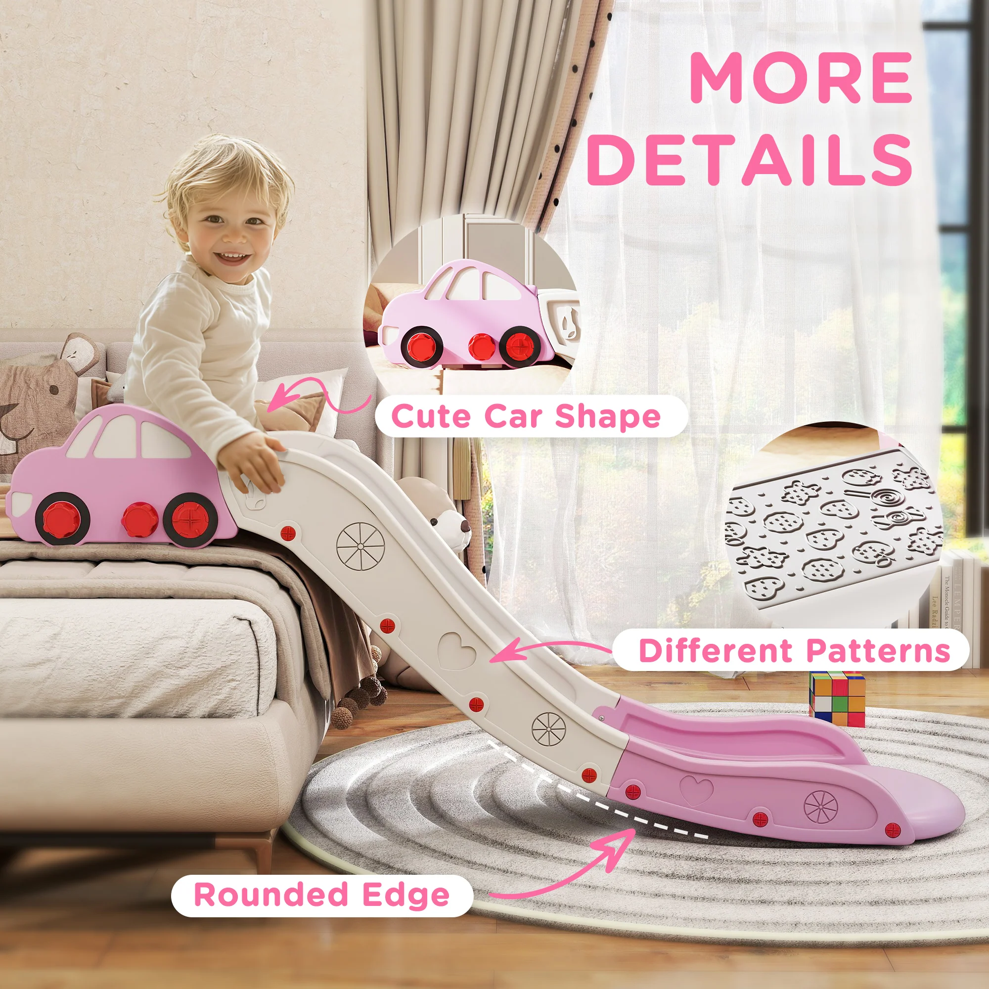 AIYAPLAY Kids Slide for Bed, Sofa, Easy to Assemble - Image 16