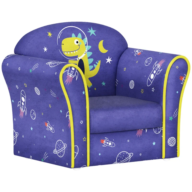 AIYAPLAY Kids Sofa Chair With Dinosaur Design For Bedroom, Playroom - Image 10