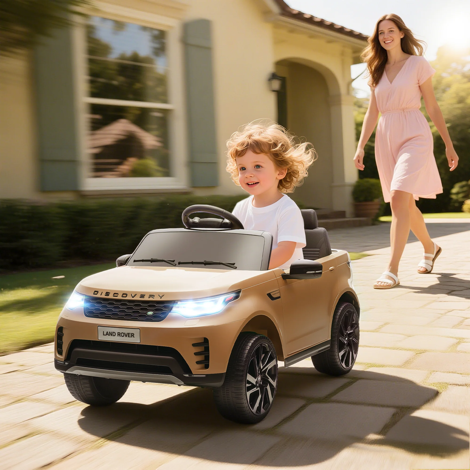 AIYAPLAY Land Rover Discovery Licensed 12V Kids Electric Car W/ Remote - Image 11