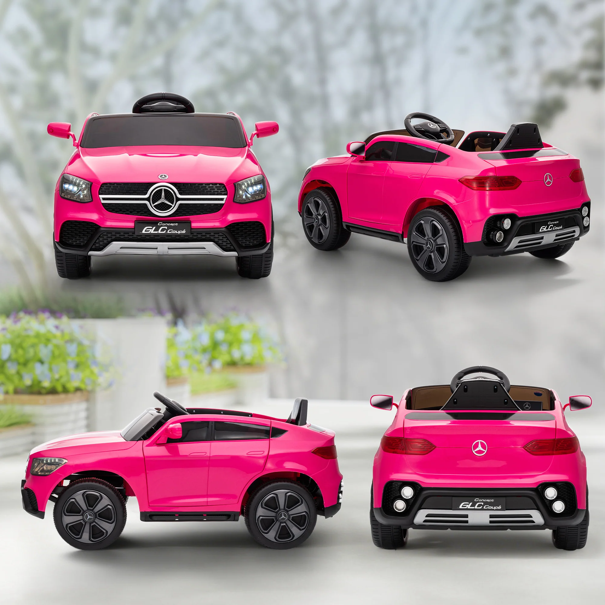 AIYAPLAY Mercedes-Benz GLC Licensed Kids Ride On Car With Remote, - Image 18