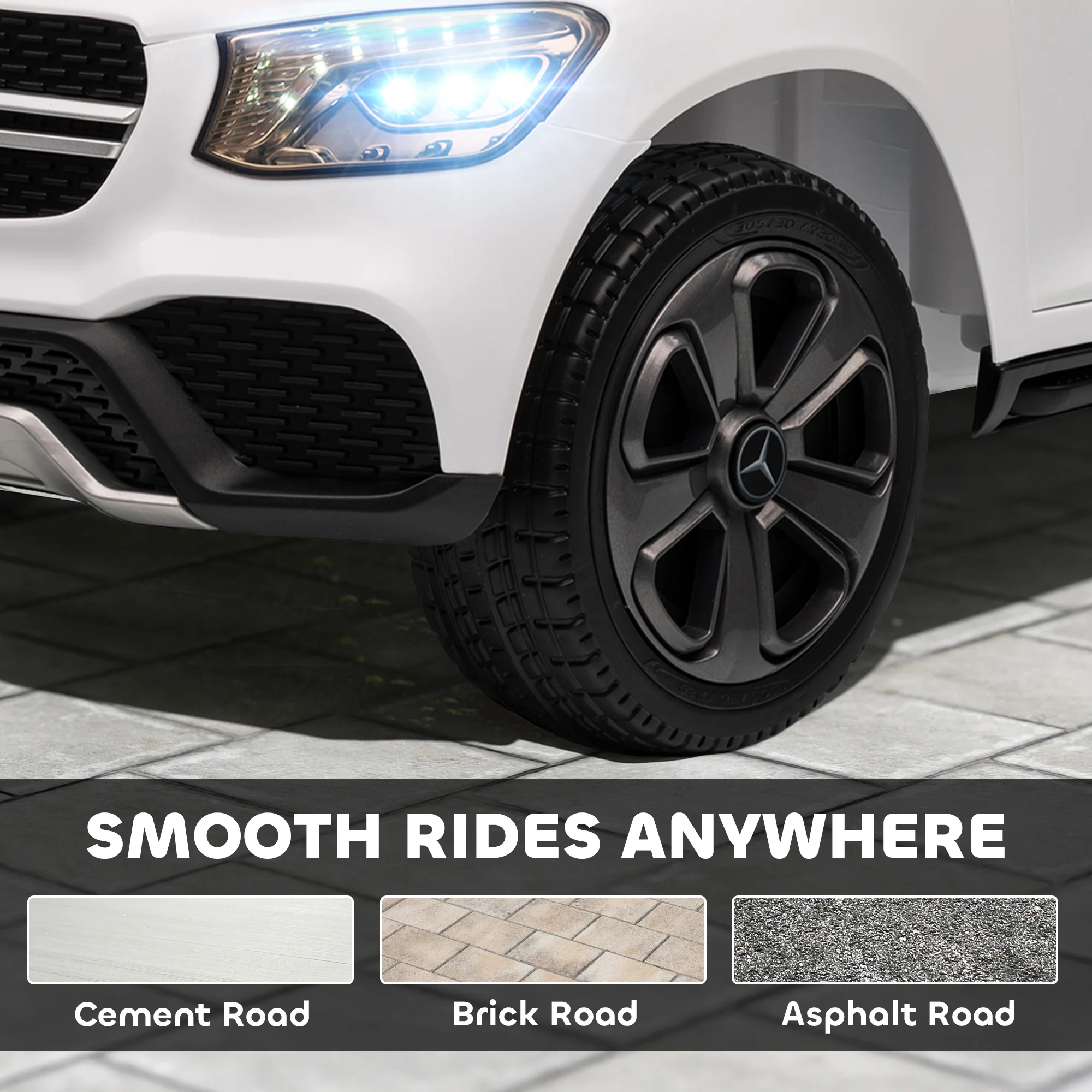 AIYAPLAY Mercedes-Benz GLC Licensed Kids Ride On Car With Remote, - Image 26
