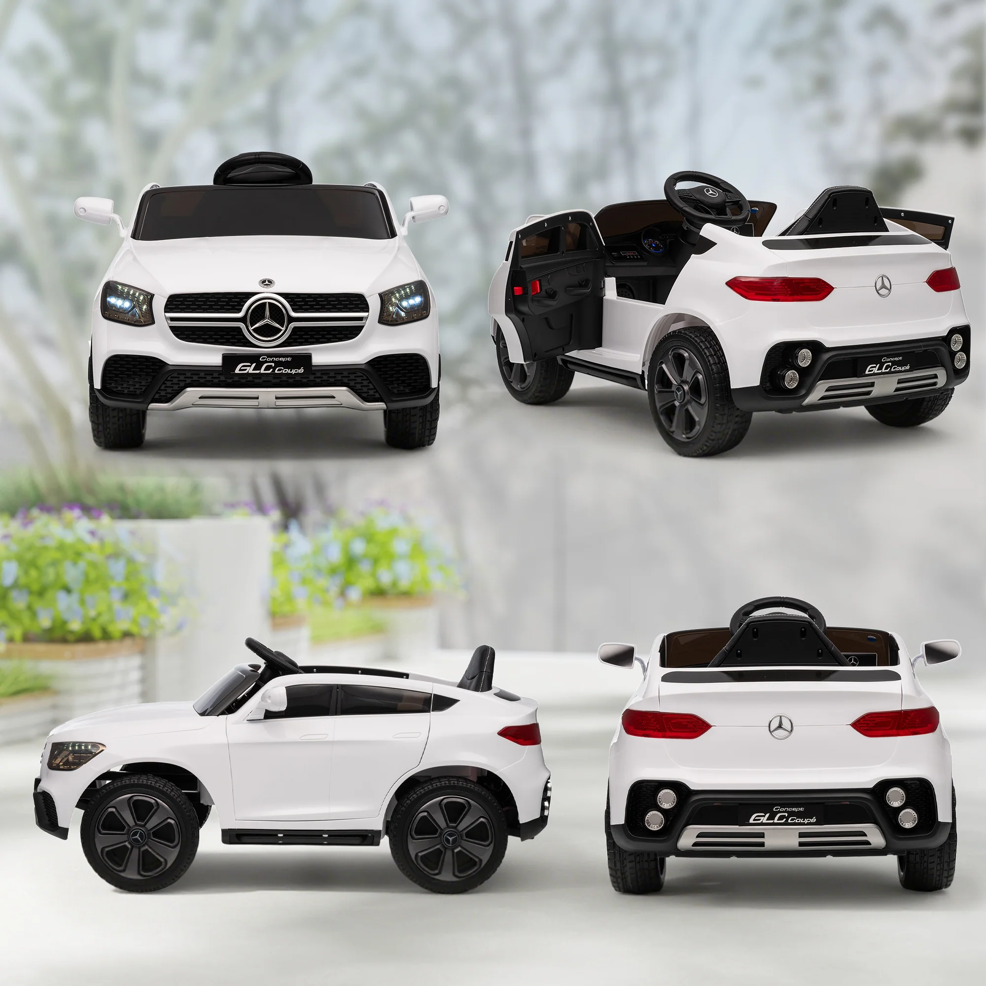 AIYAPLAY Mercedes-Benz GLC Licensed Kids Ride On Car With Remote, - Image 27