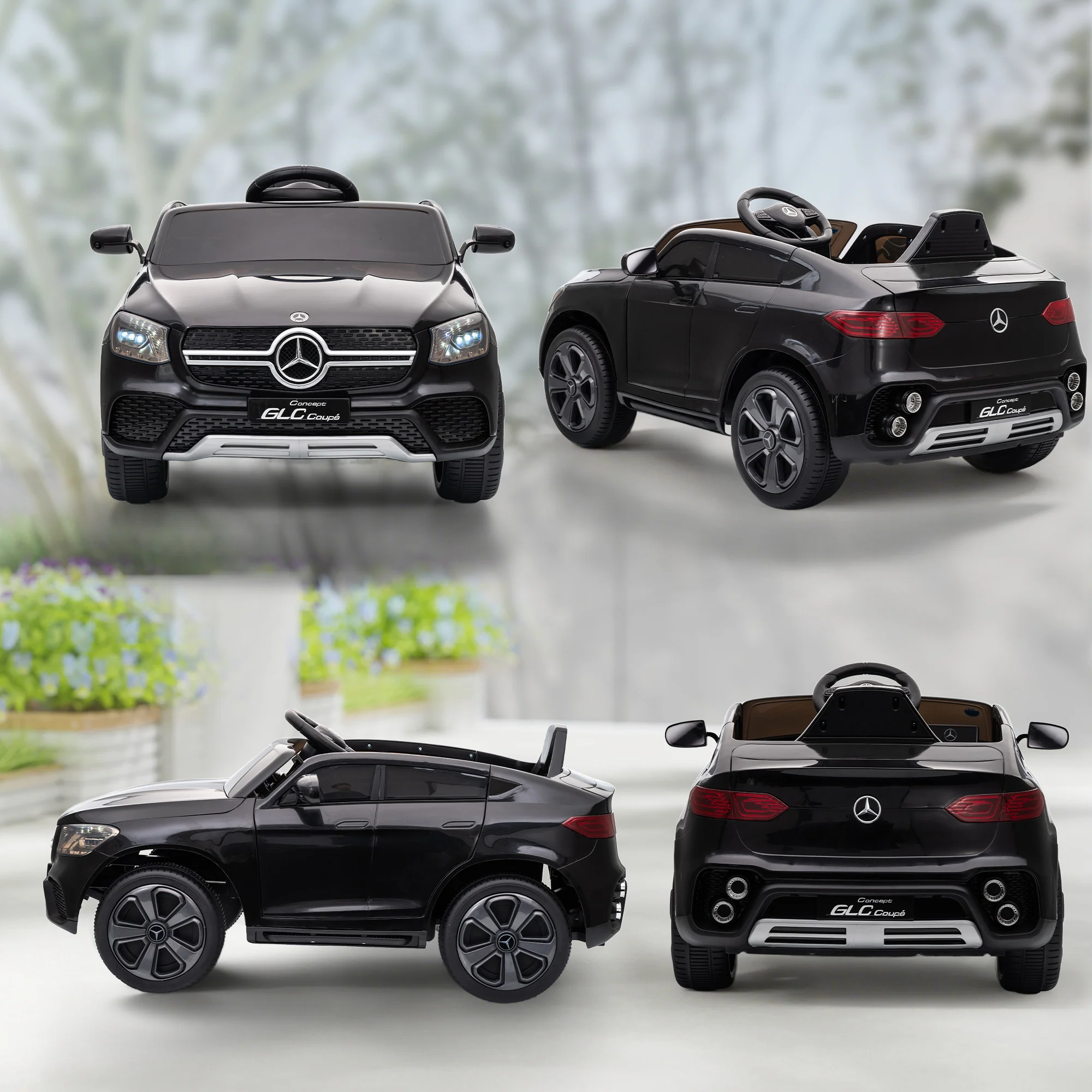 AIYAPLAY Mercedes-Benz GLC Licensed Kids Ride On Car With Remote, - Image 9