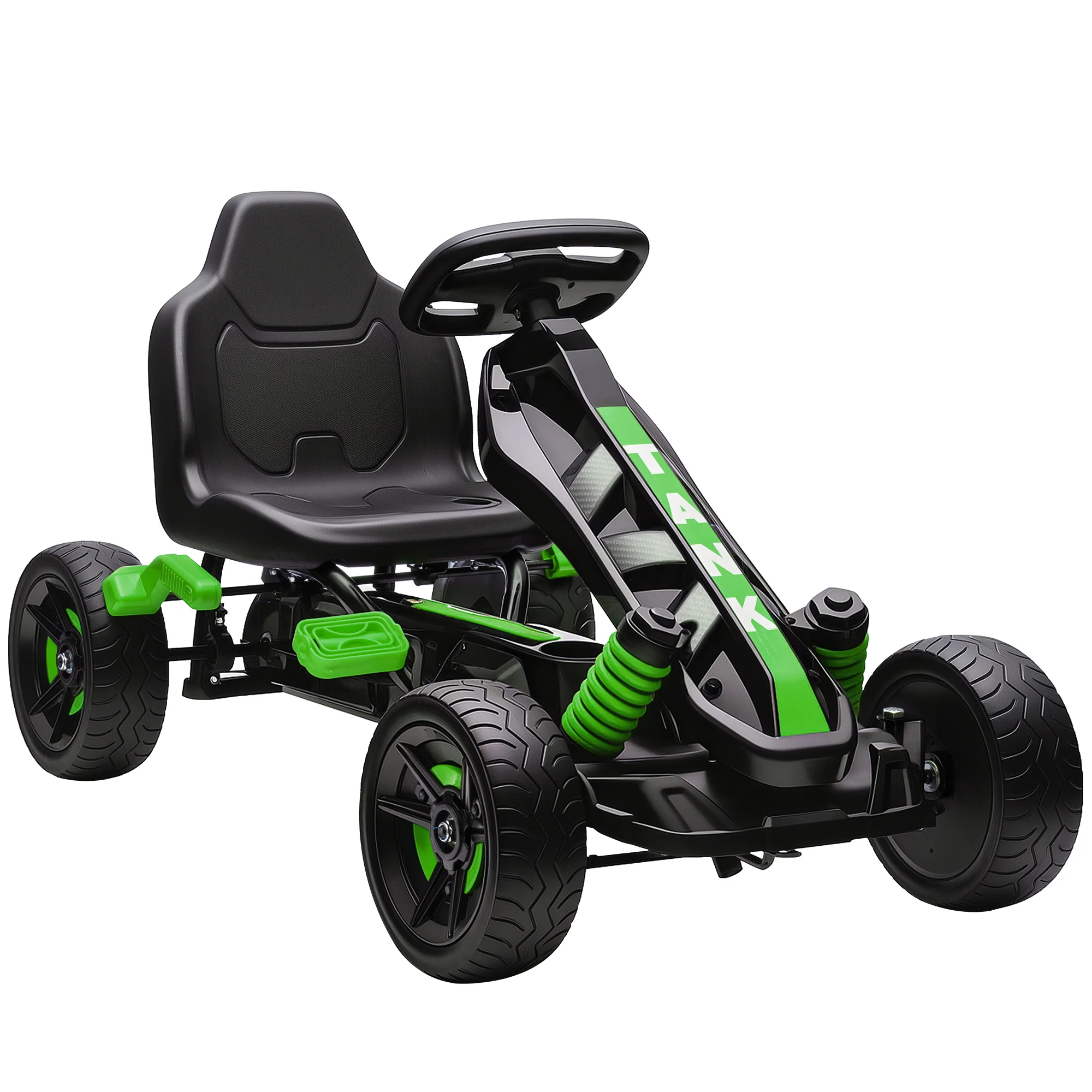 AIYAPLAY Pedal Go Kart With Automatic Clutch, For Ages 3-6 Years - Image 5