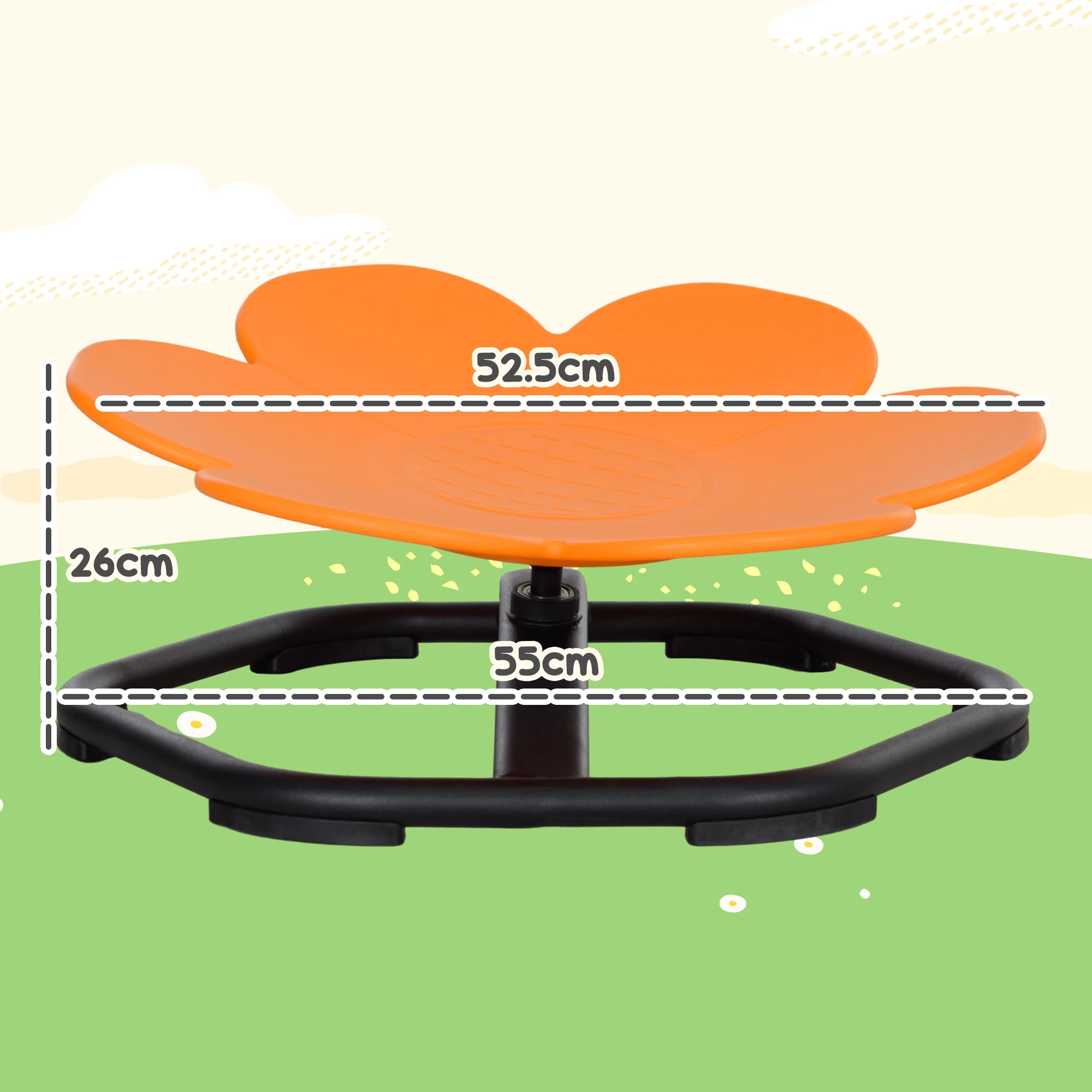 AIYAPLAY Sensory Spinning Chair for Autism Kids, for Coordination & Balance - Image 6