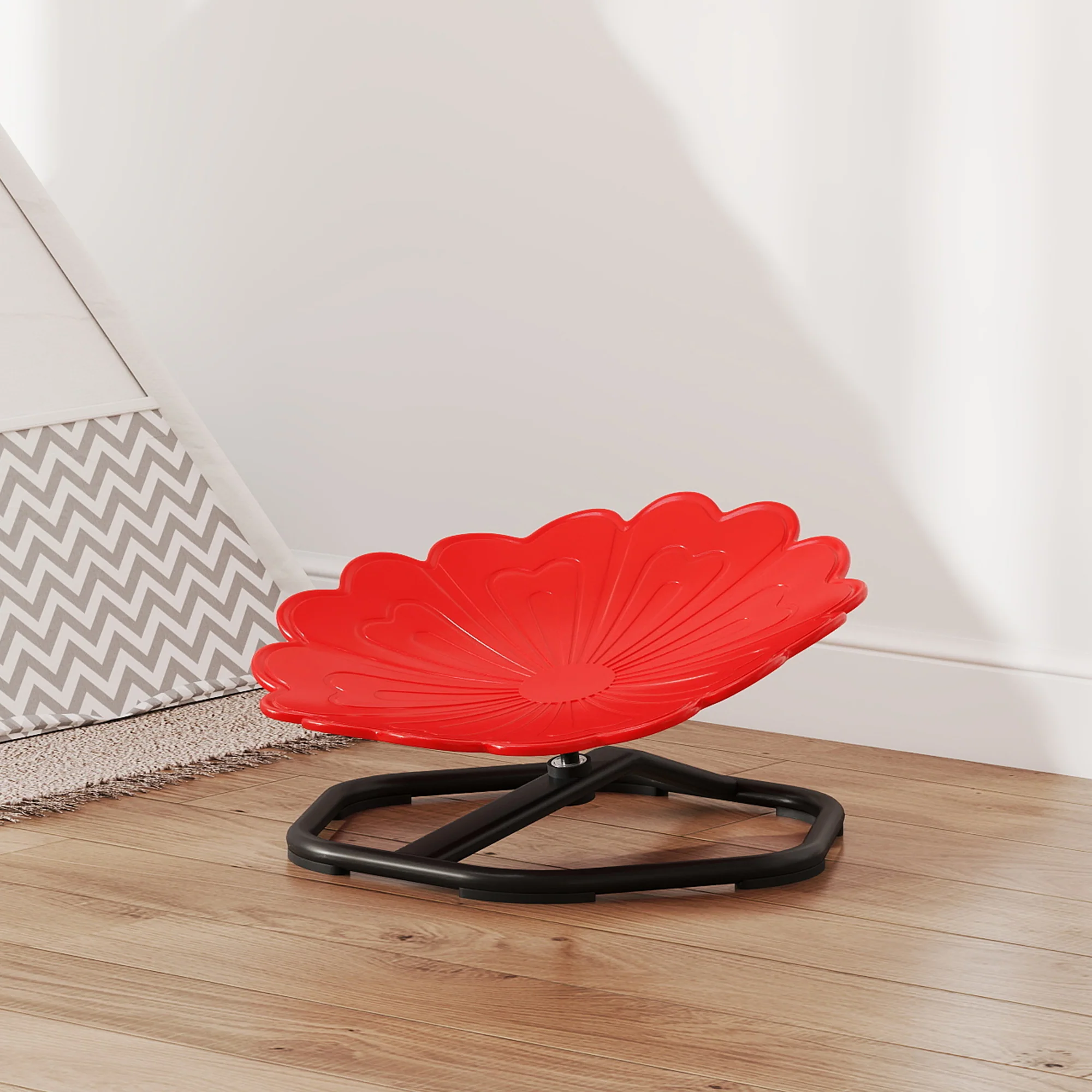 AIYAPLAY Sensory Spinning Chair, Kids Swivel Chair, Red - Image 8