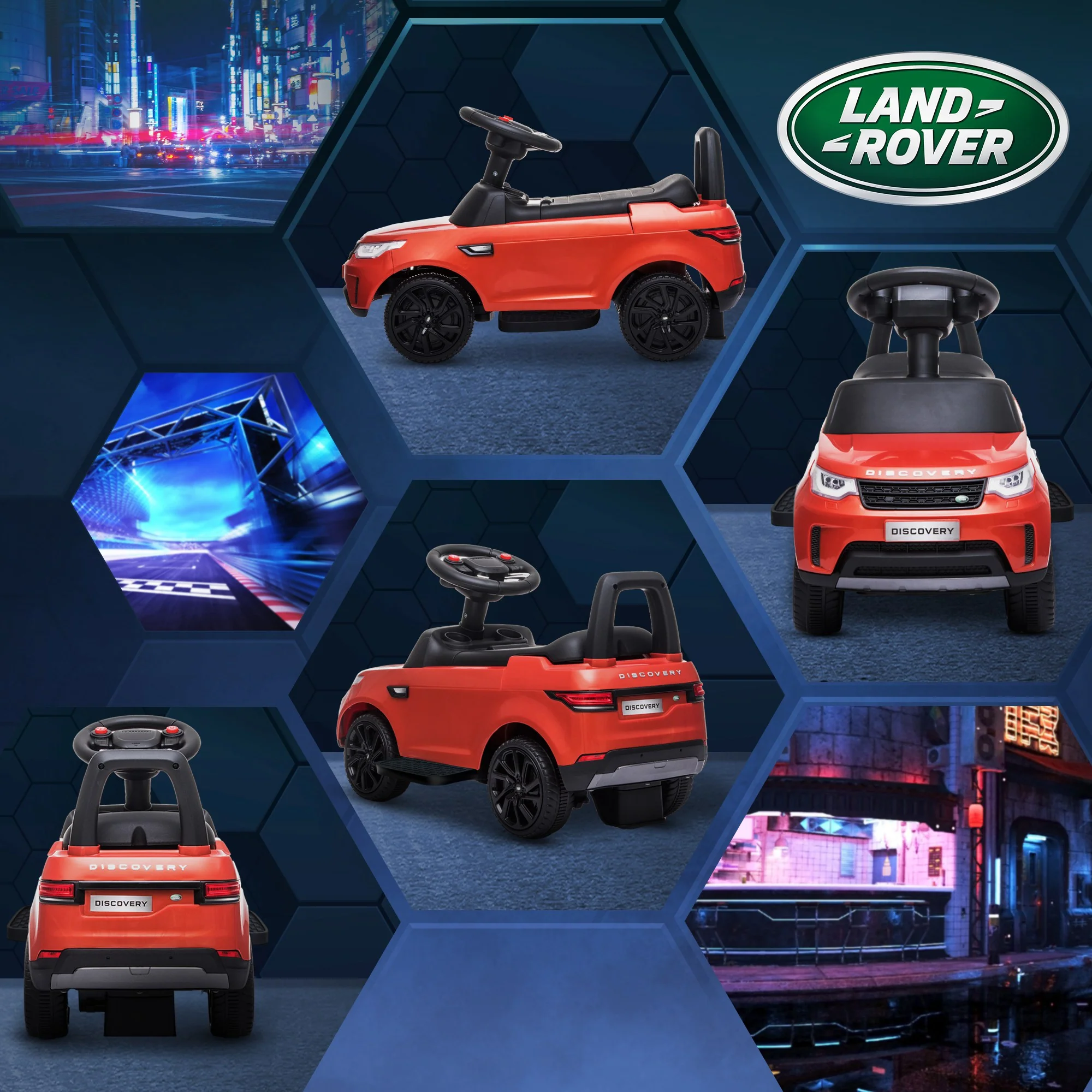 AIYAPLAY Land Rover Licensed Kids Electric Ride On Car Sliding Car - Image 8