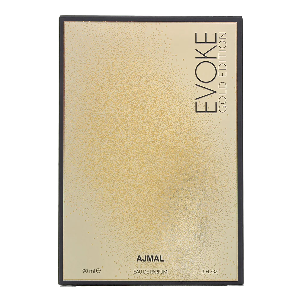 Ajmal Evoke Gold Edition For Men Eau De Parfum 90ml - Image 3