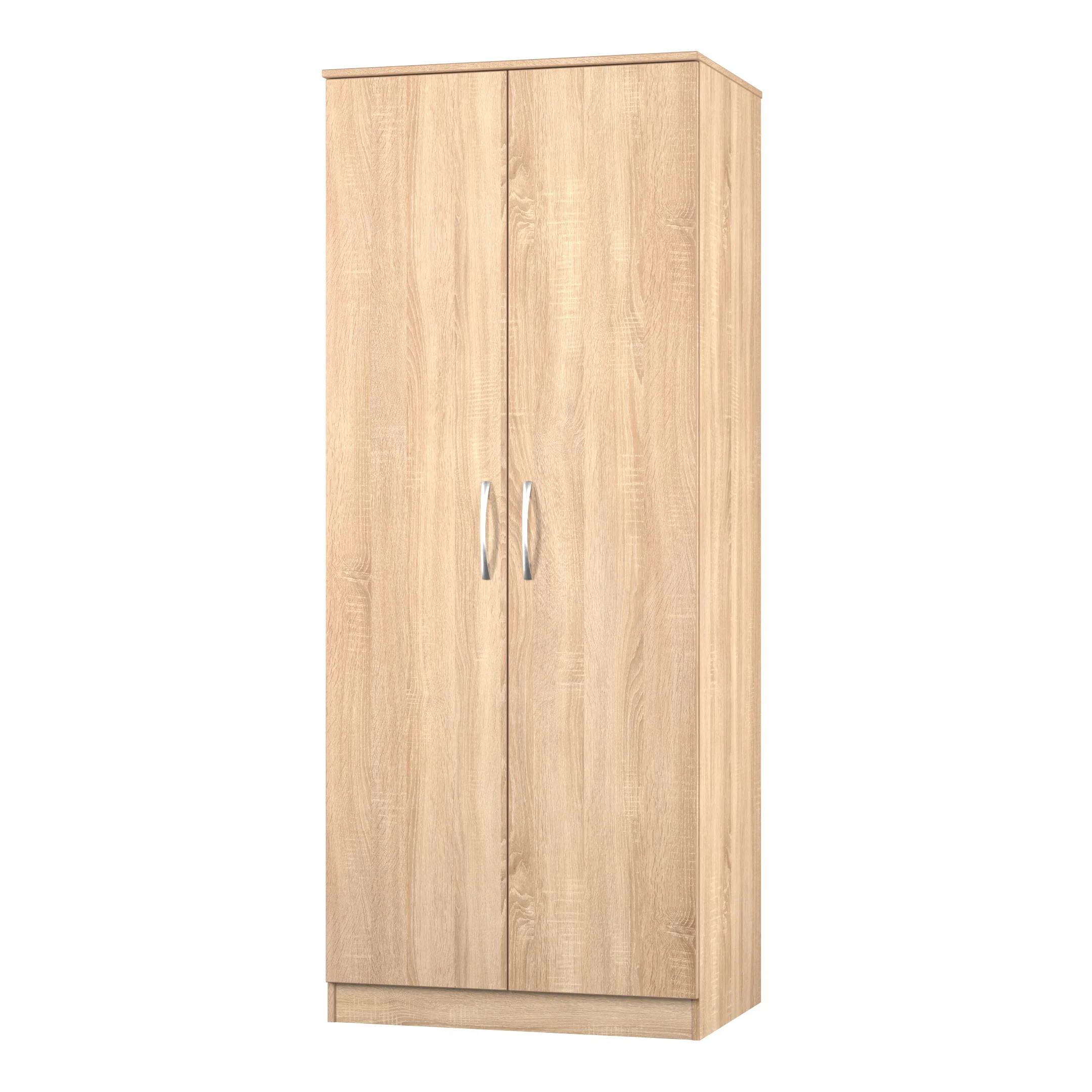 Alton Ready Assembled 2 Door Wardrobe in Bardolino Oak - Image 3