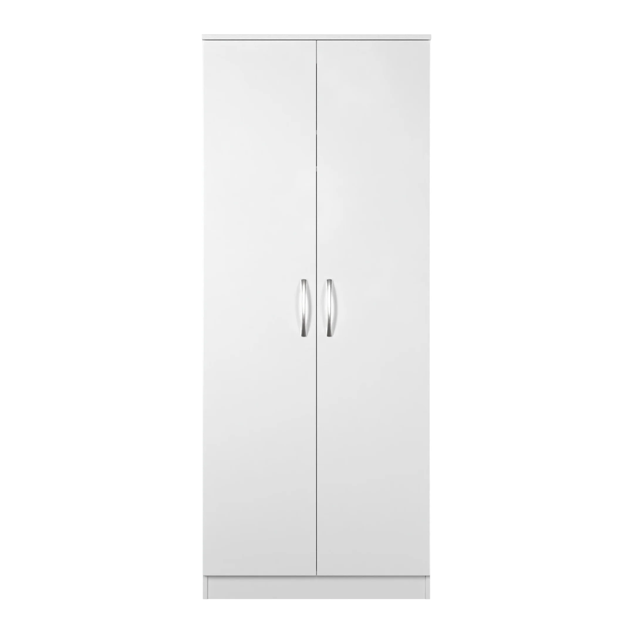 Alton Ready Assembled 2 Door Wardrobe in White Matt - Image 2
