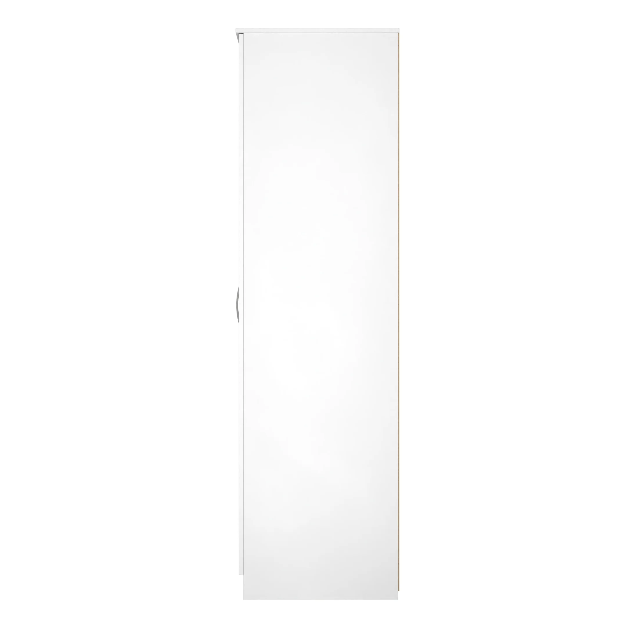 Alton Ready Assembled 2 Door Wardrobe in White Matt - Image 3
