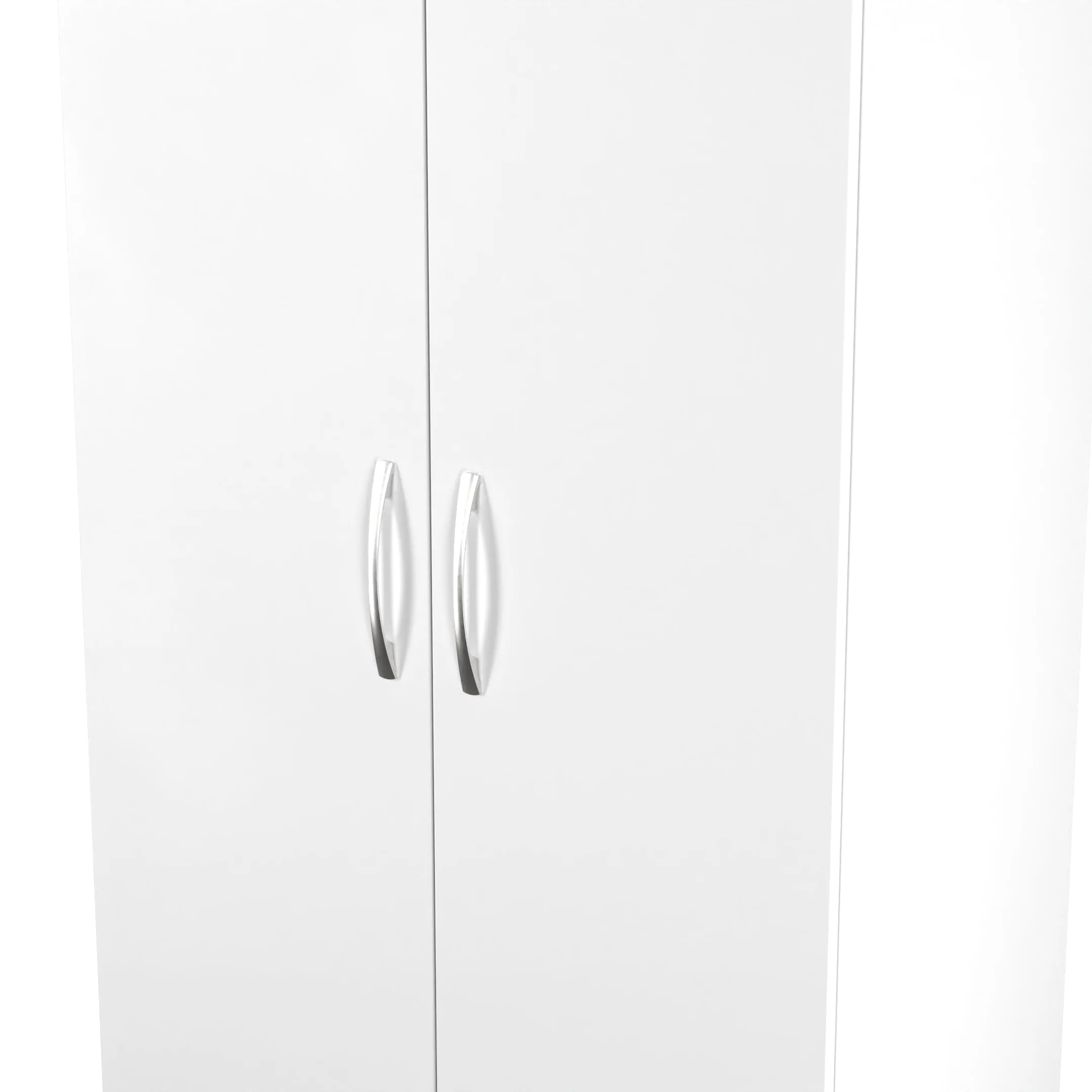 Alton Ready Assembled 2 Door Wardrobe in White Matt - Image 5