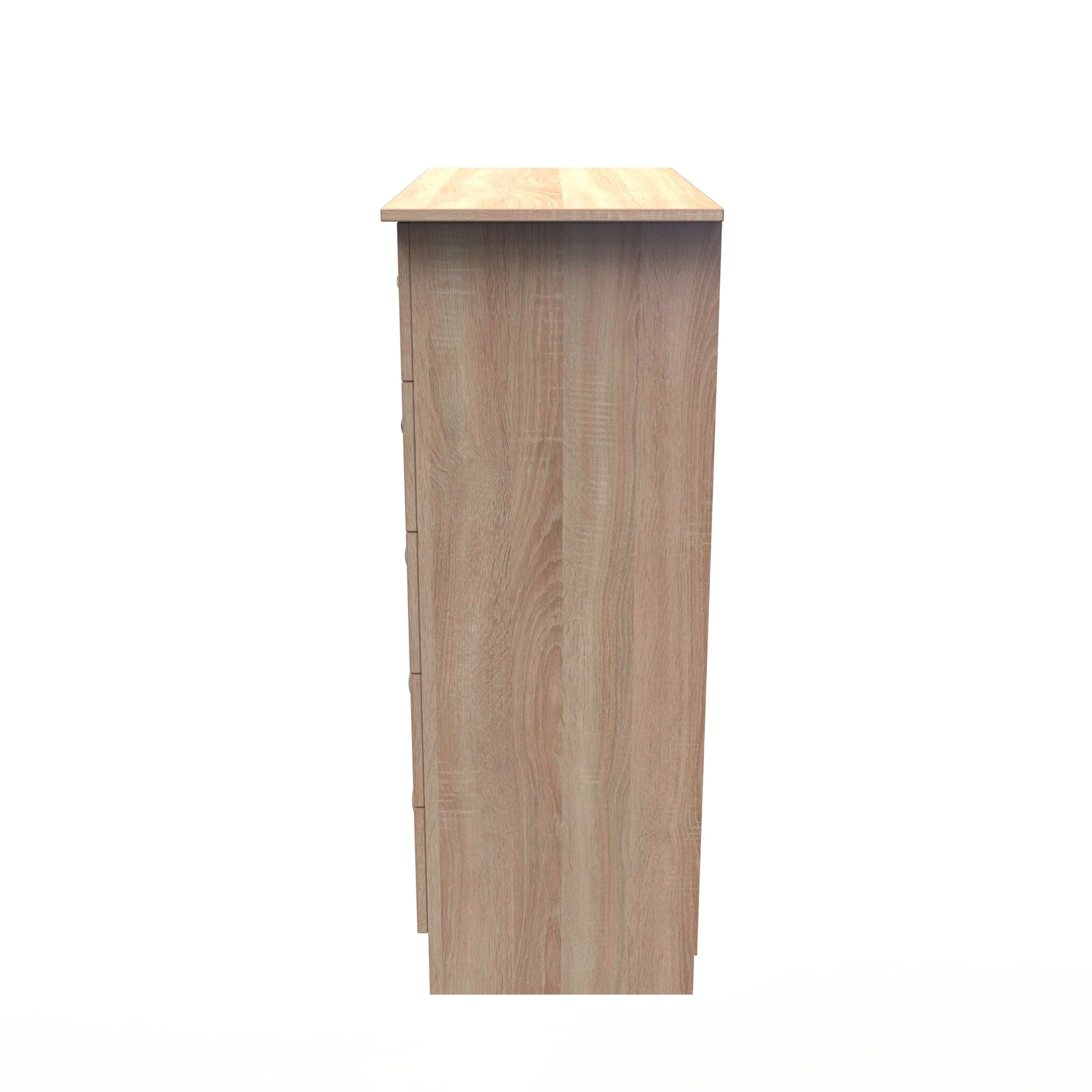 Alton Ready Assembled 5 Drawer Chest in Bardolino Oak - Image 2