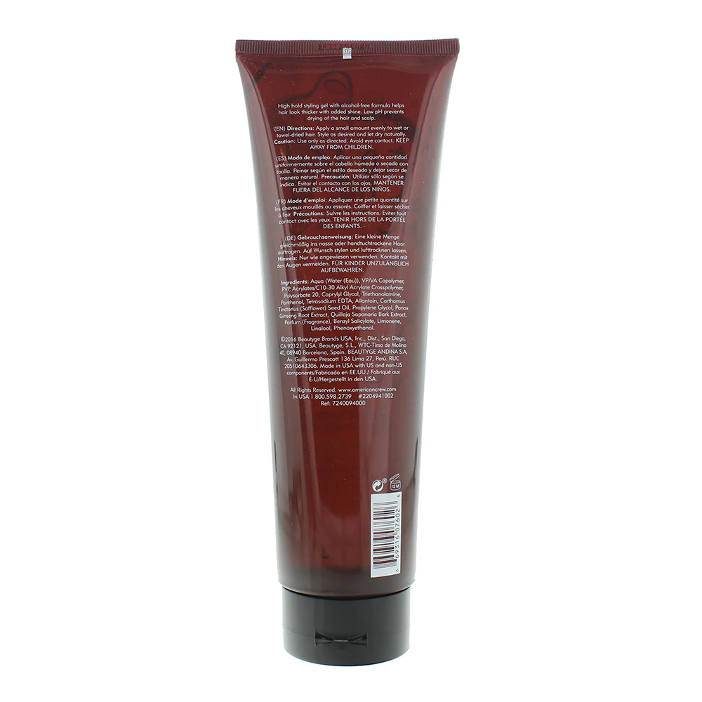 American Crew Firm Hold Styling Gel 390ml - Image 2