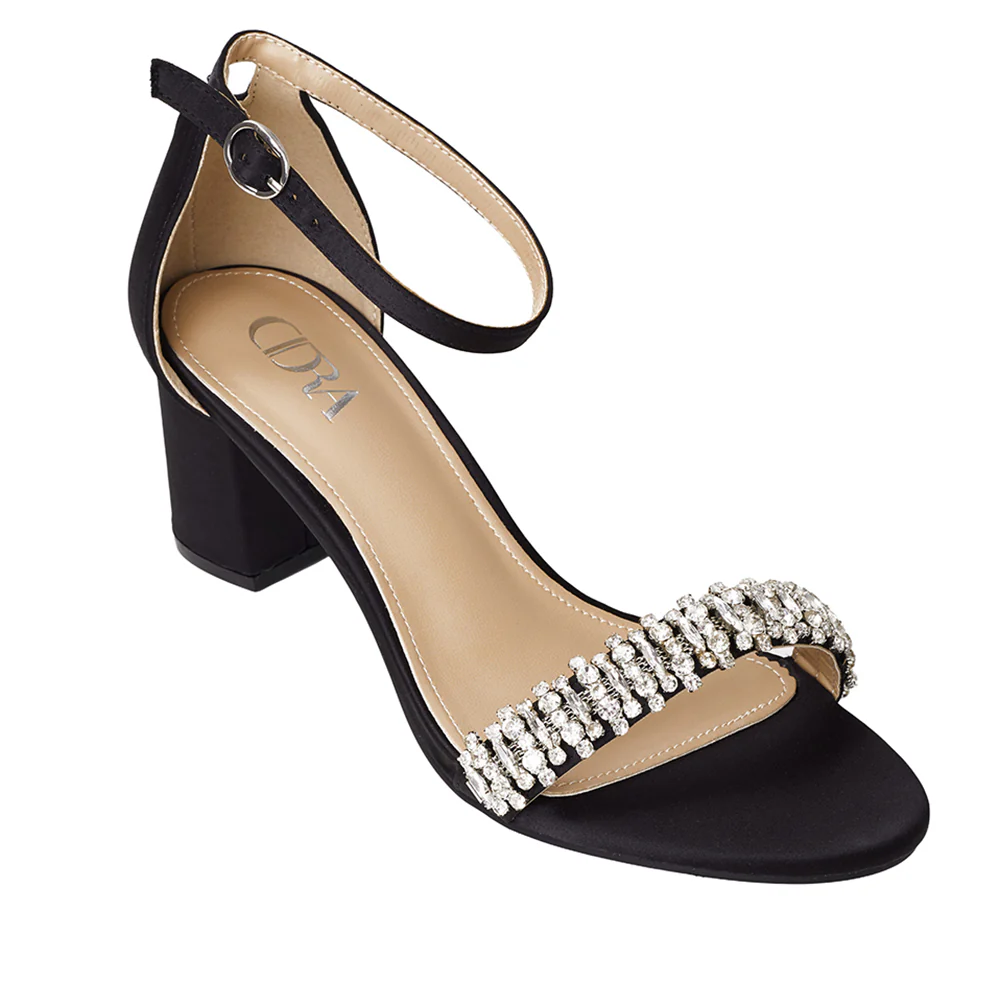 Ankle Strap Open Toe Block Heels Pumps Sandals - Image 4