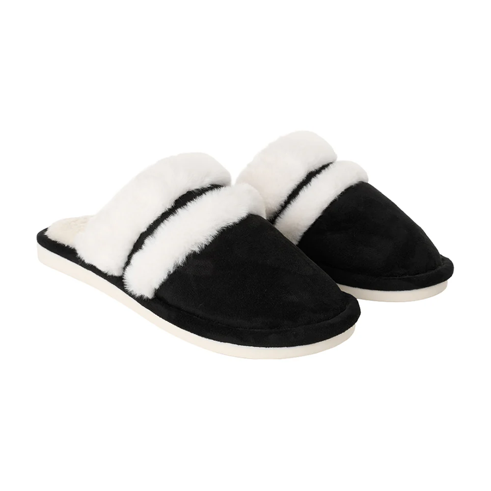 Anti-Slip & Warm Plush Slippers - Mules - Image 4