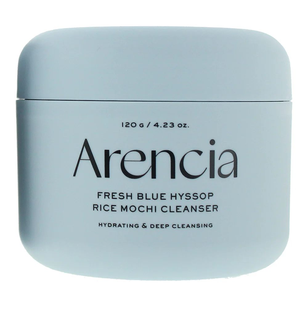 Arencia Fresh Blue Hyssop Mochi Cleanser 120g - Image 3