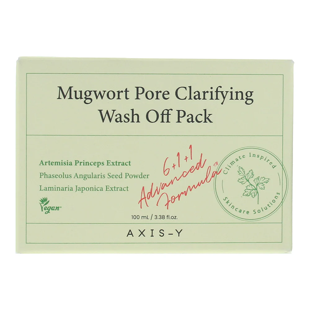 Axis-Y Mugwort Wash Off Pack Clarifying Lotion Pore 100ml - Image 3