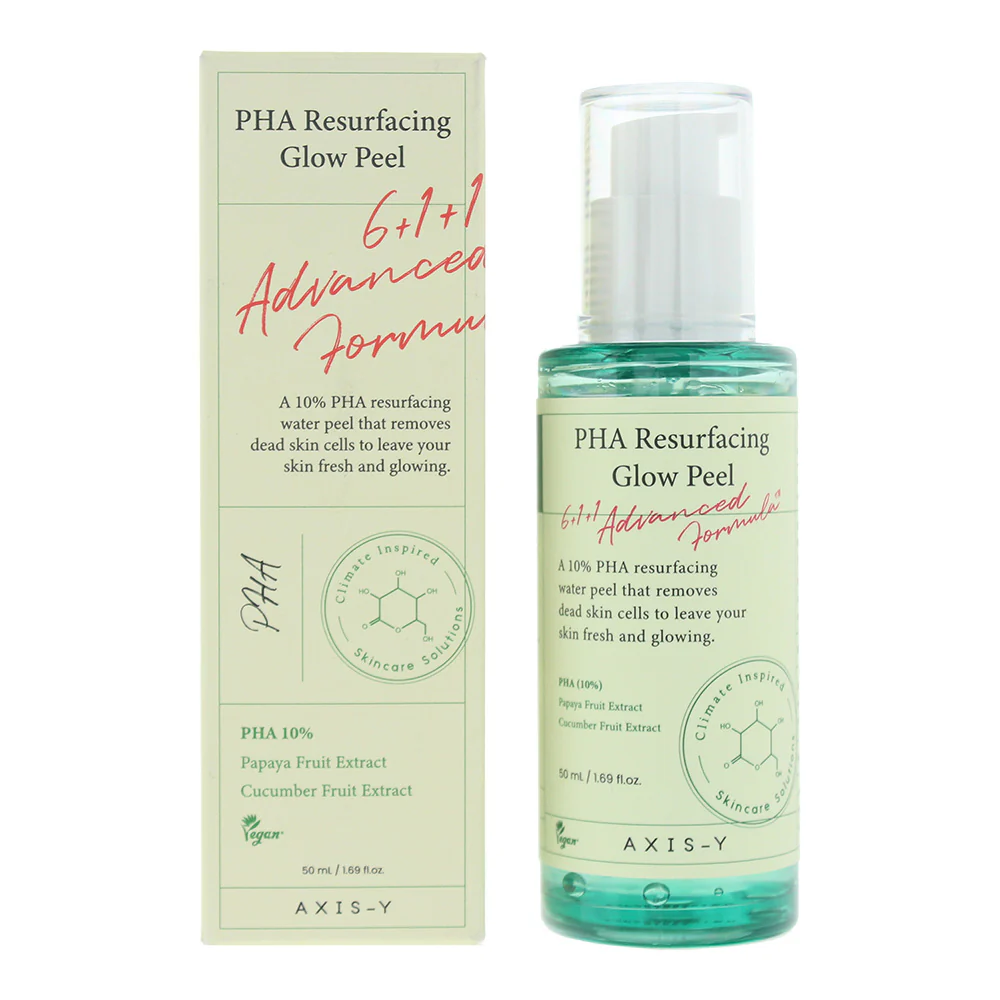 Axis-Y Pha Resurfacing Glow Peel Exfoliator 50ml