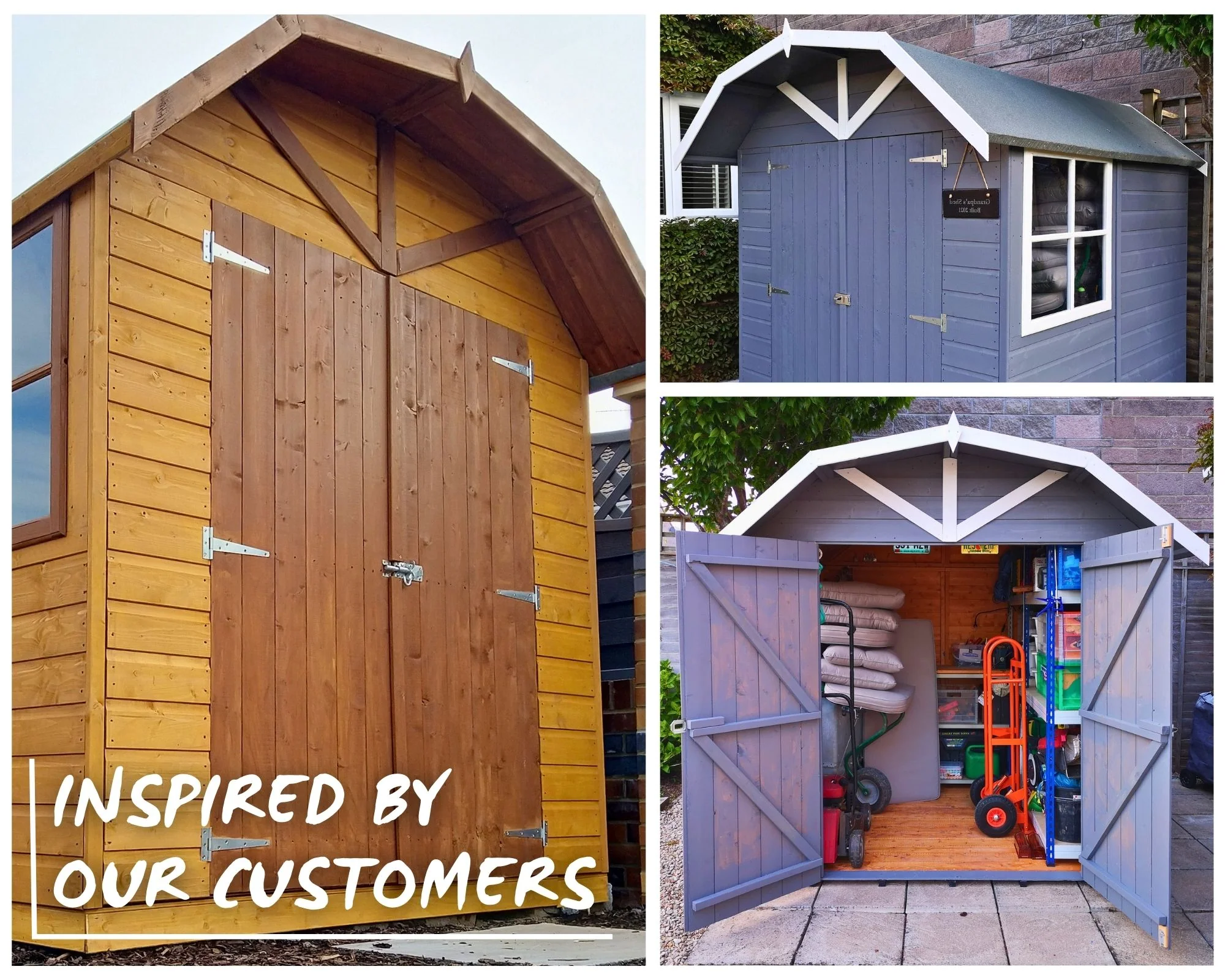 Barn 7 X 7 Shiplap Apex Shed - Image 4
