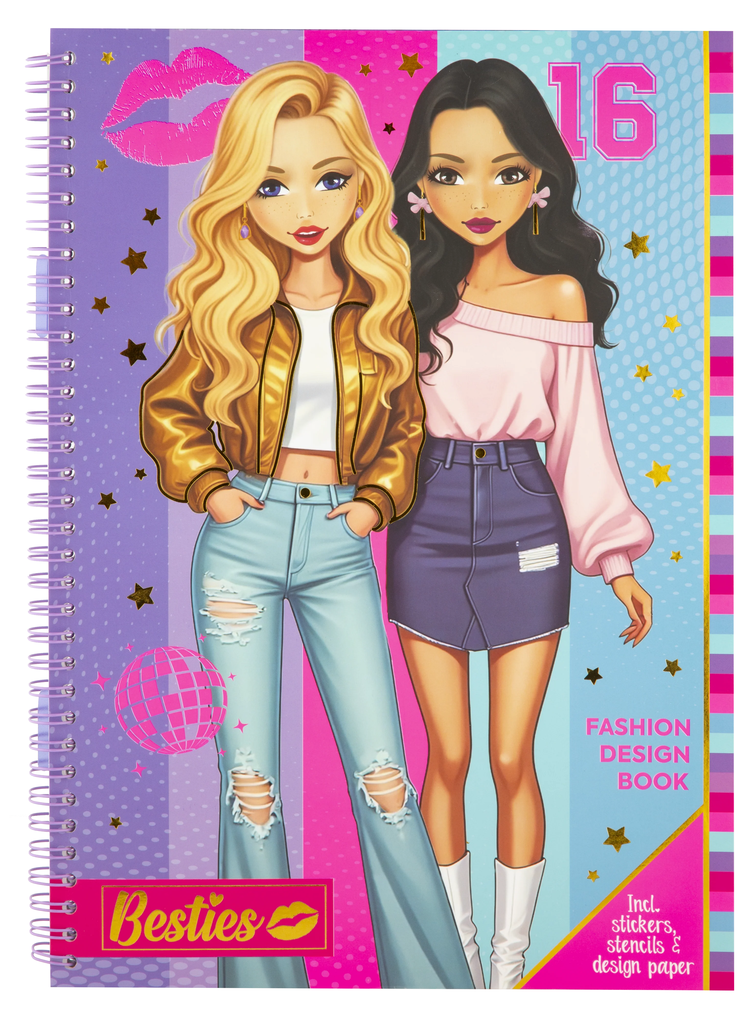 Besties Fashion Design Book - Image 6