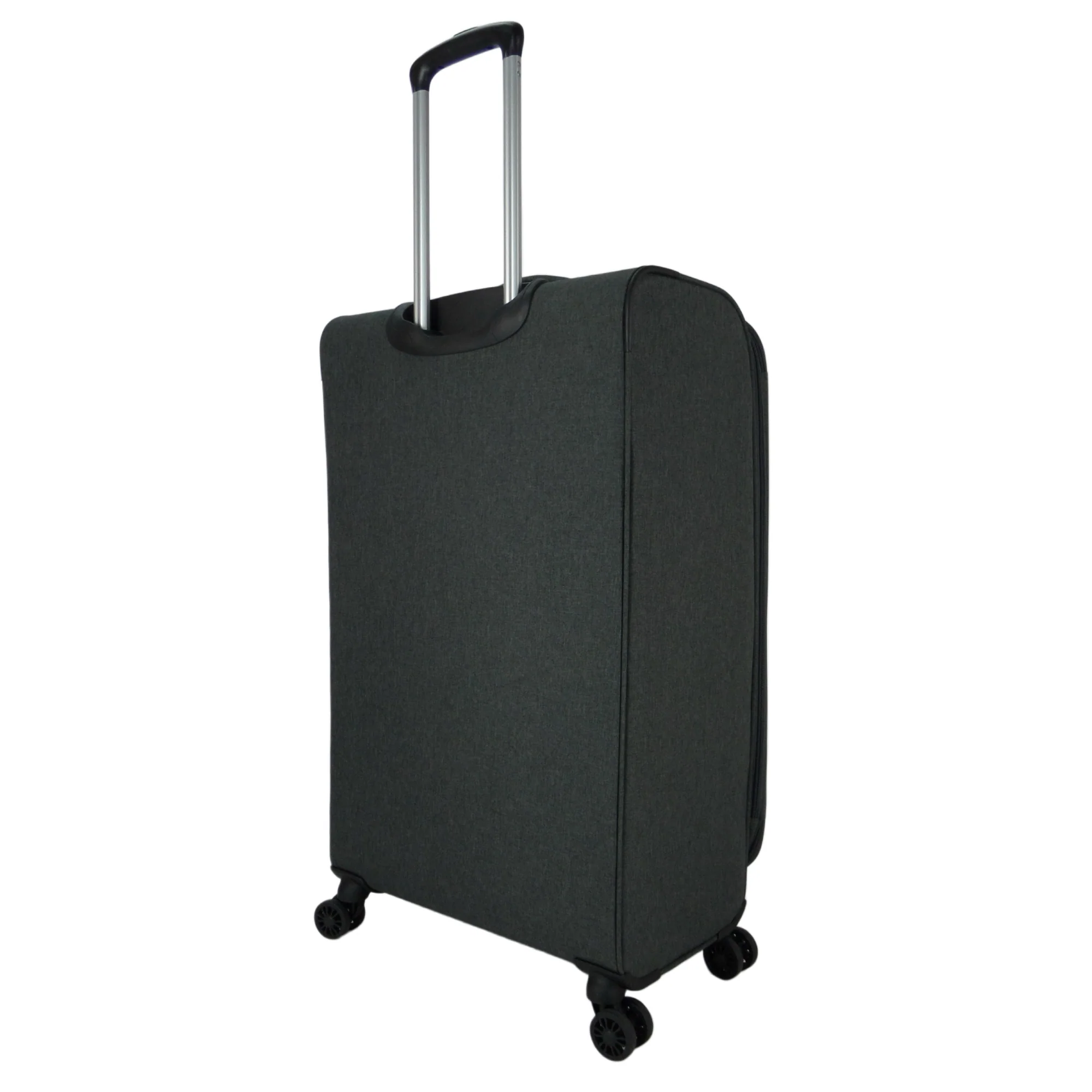 Beverly Hills Polo Club EVA Soft Shell Suitcase - Grey | Individual Sizes 20" 28" 33" - 4 Spinner Wheels - Image 7