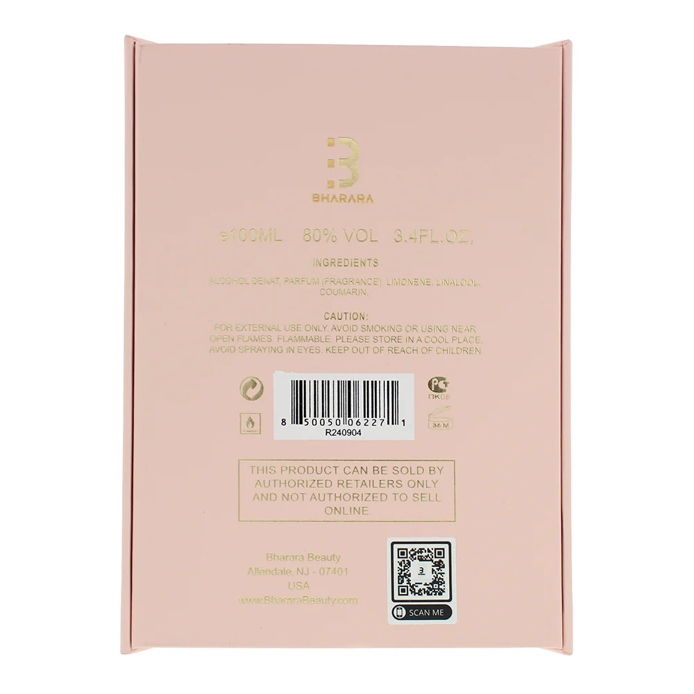 Bharara Rose Eau De Parfum 100ml - Image 2