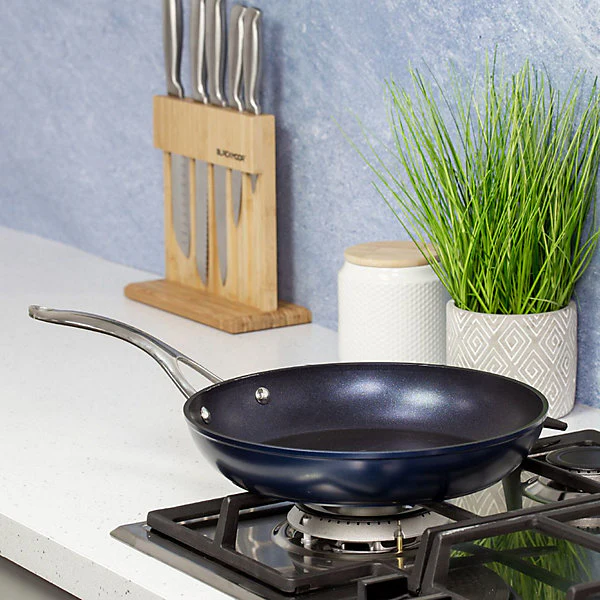 Blackmoor Non-Stick Frying Pan Blue | Induction & Oven Safe Aluminium Skillet - Image 5