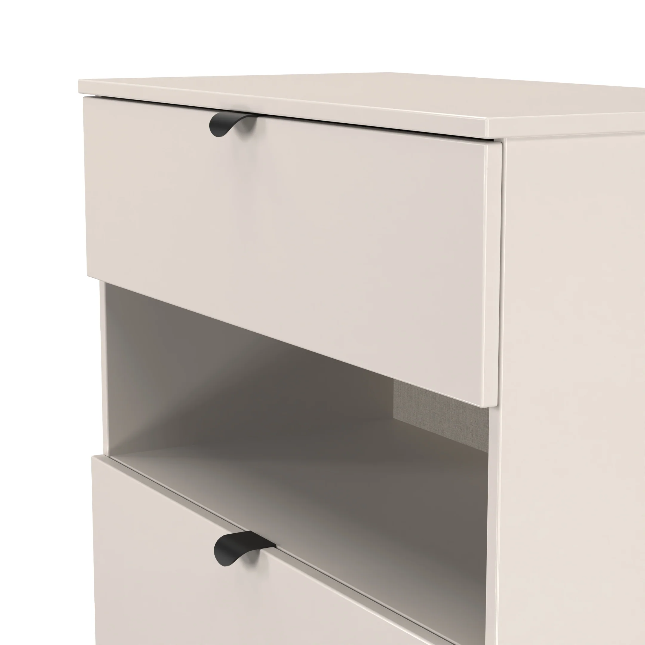Bora 3 Drawer Deep Chest with shelf in Kashmir - Ready Assembled - Image 4