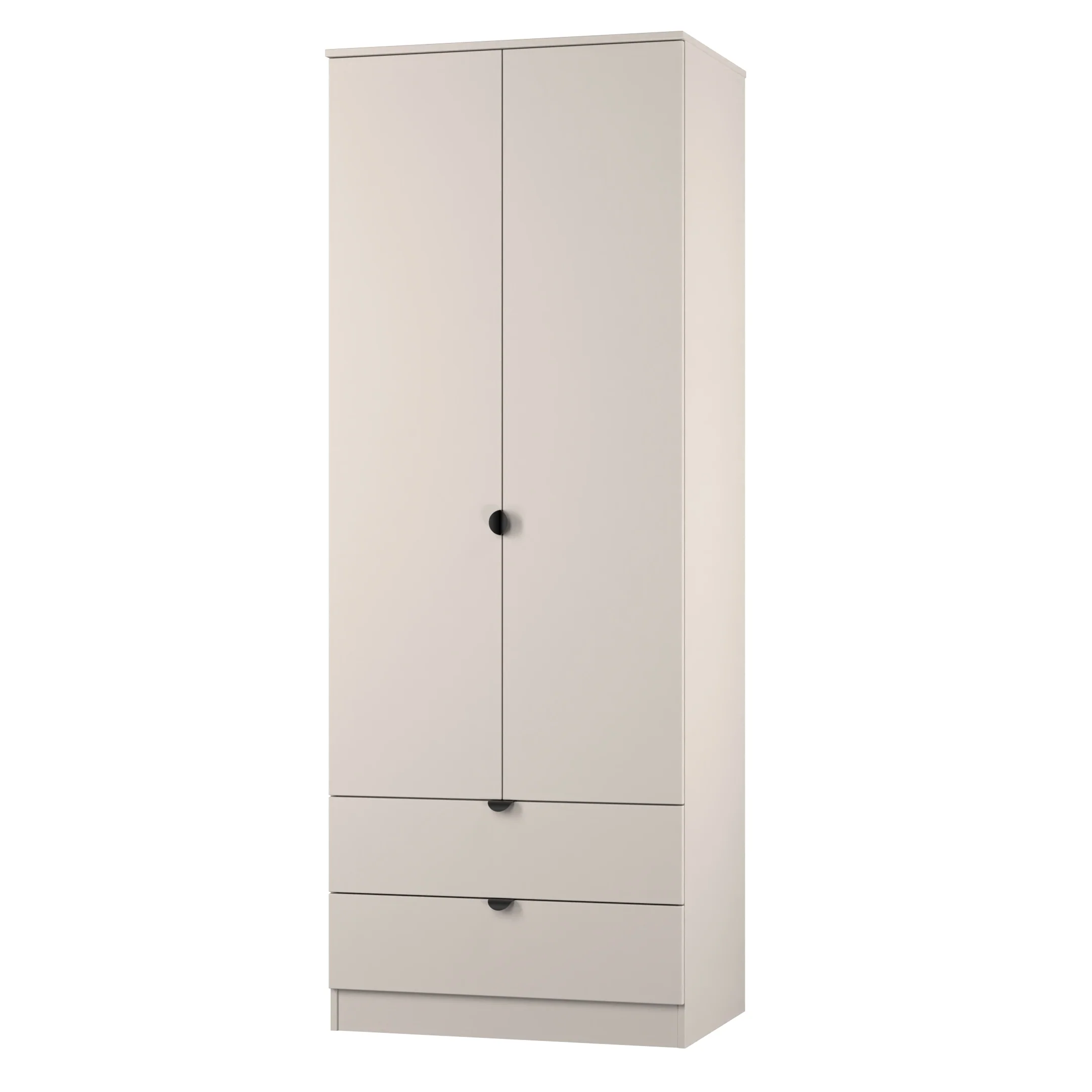 Bora Tall 2 Door 2 Drawer Robe in Kashmir - Ready Assembled - Image 3