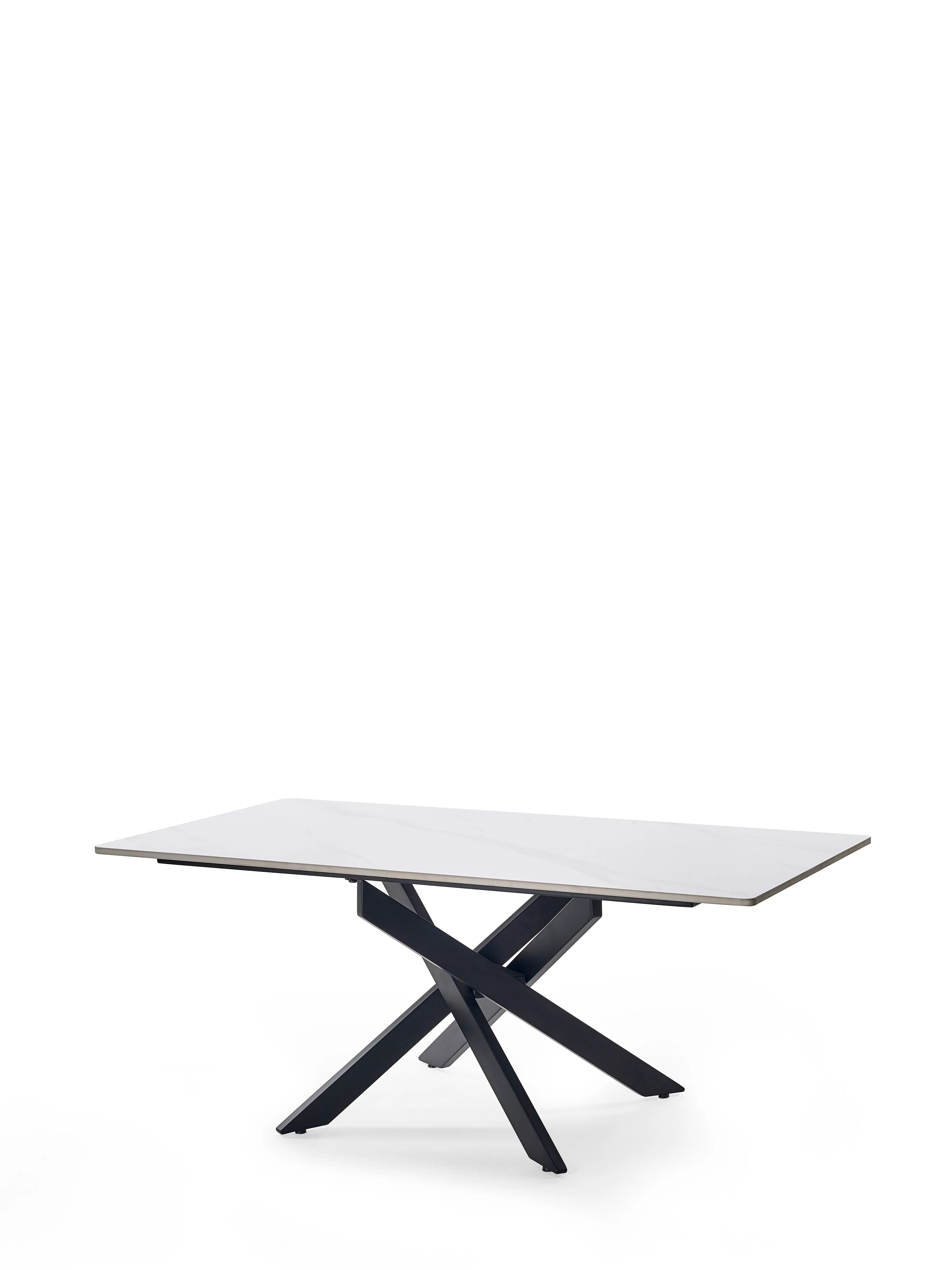 Bradley White Marble Coffee Table - Image 2