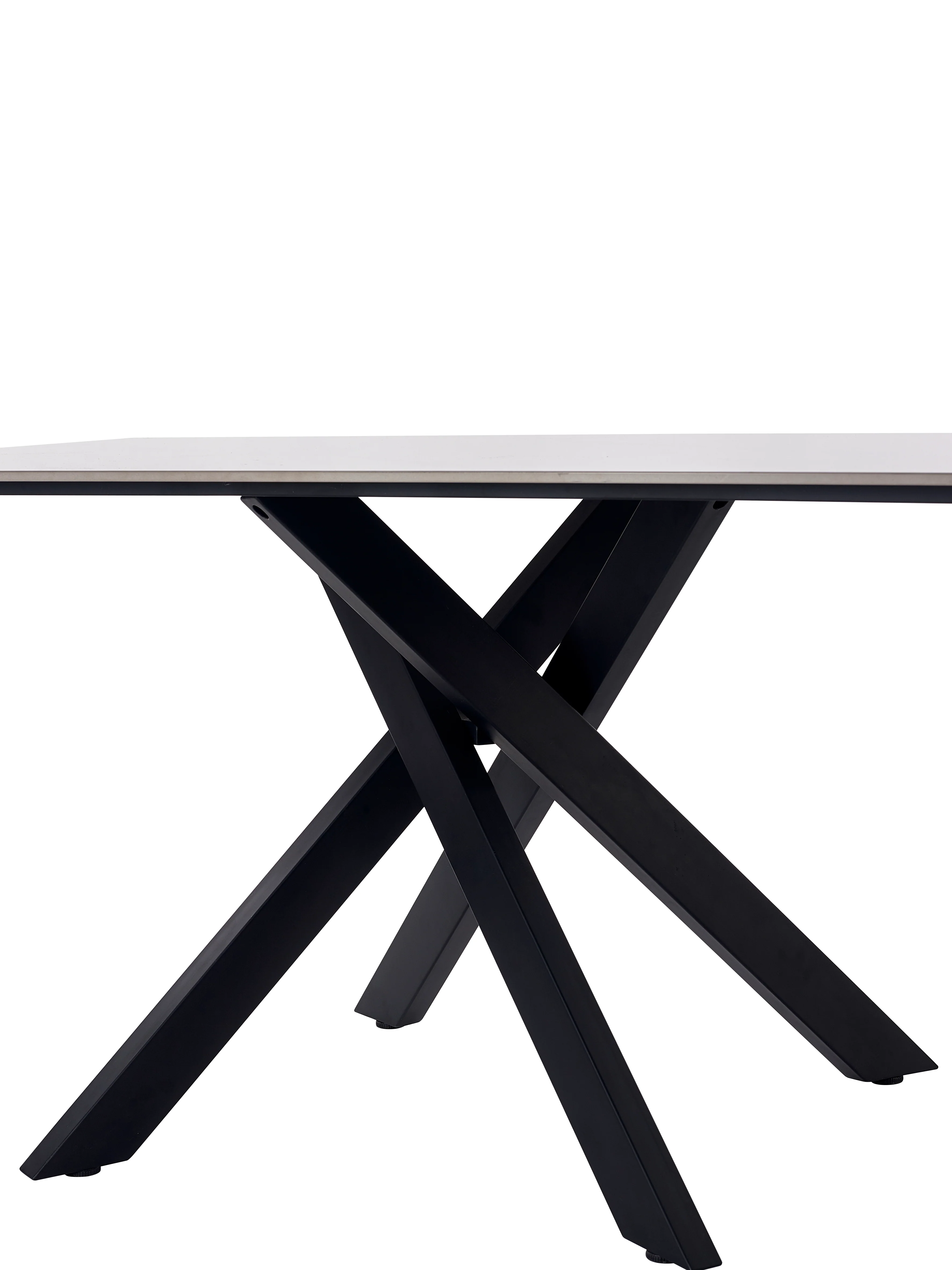 Bradley White Marble Dining Table - Image 2